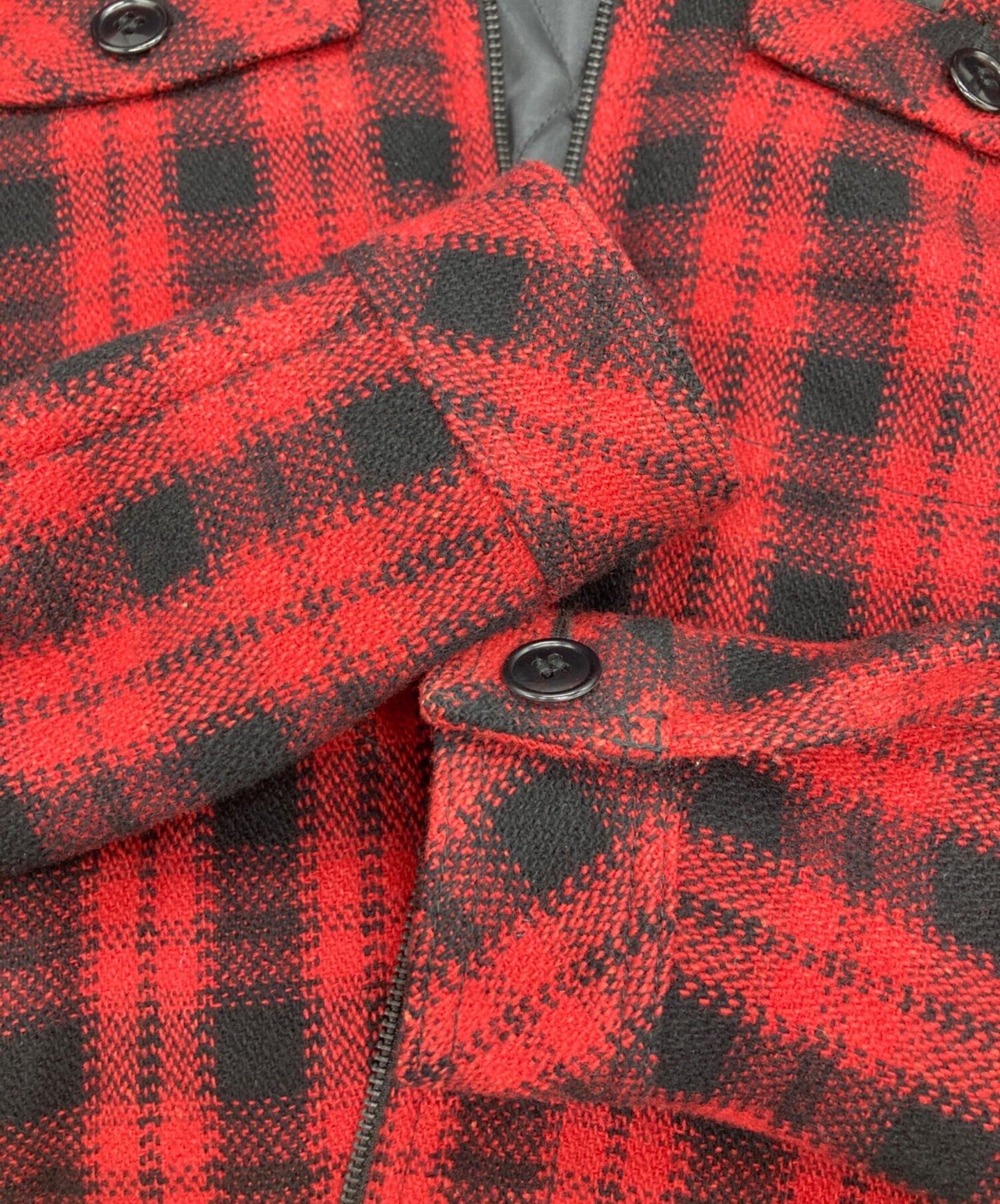 [Pre-owned] Hysteric Glamour Wool Check Jacket 0294AB04