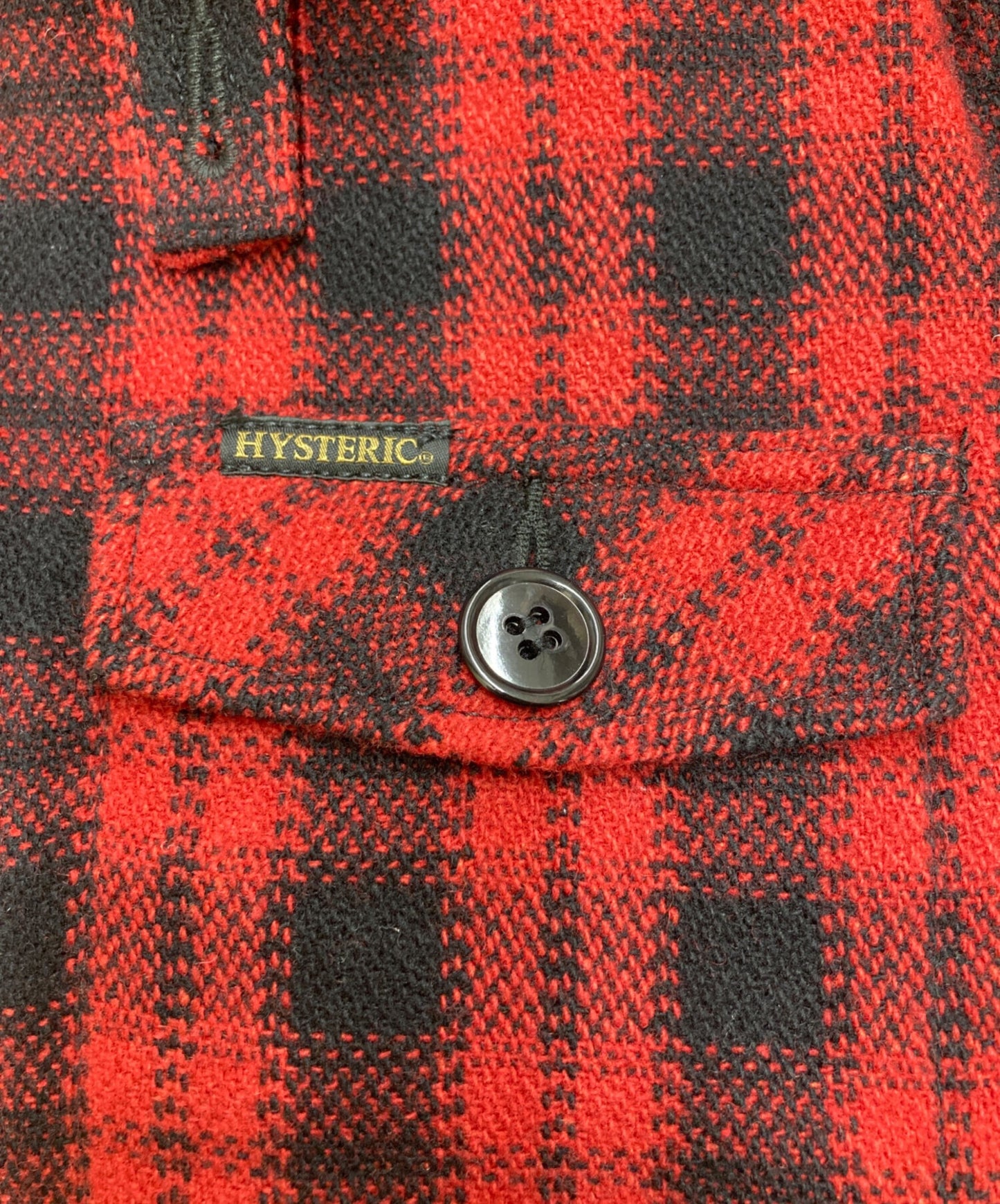 [Pre-owned] Hysteric Glamour Wool Check Jacket 0294AB04