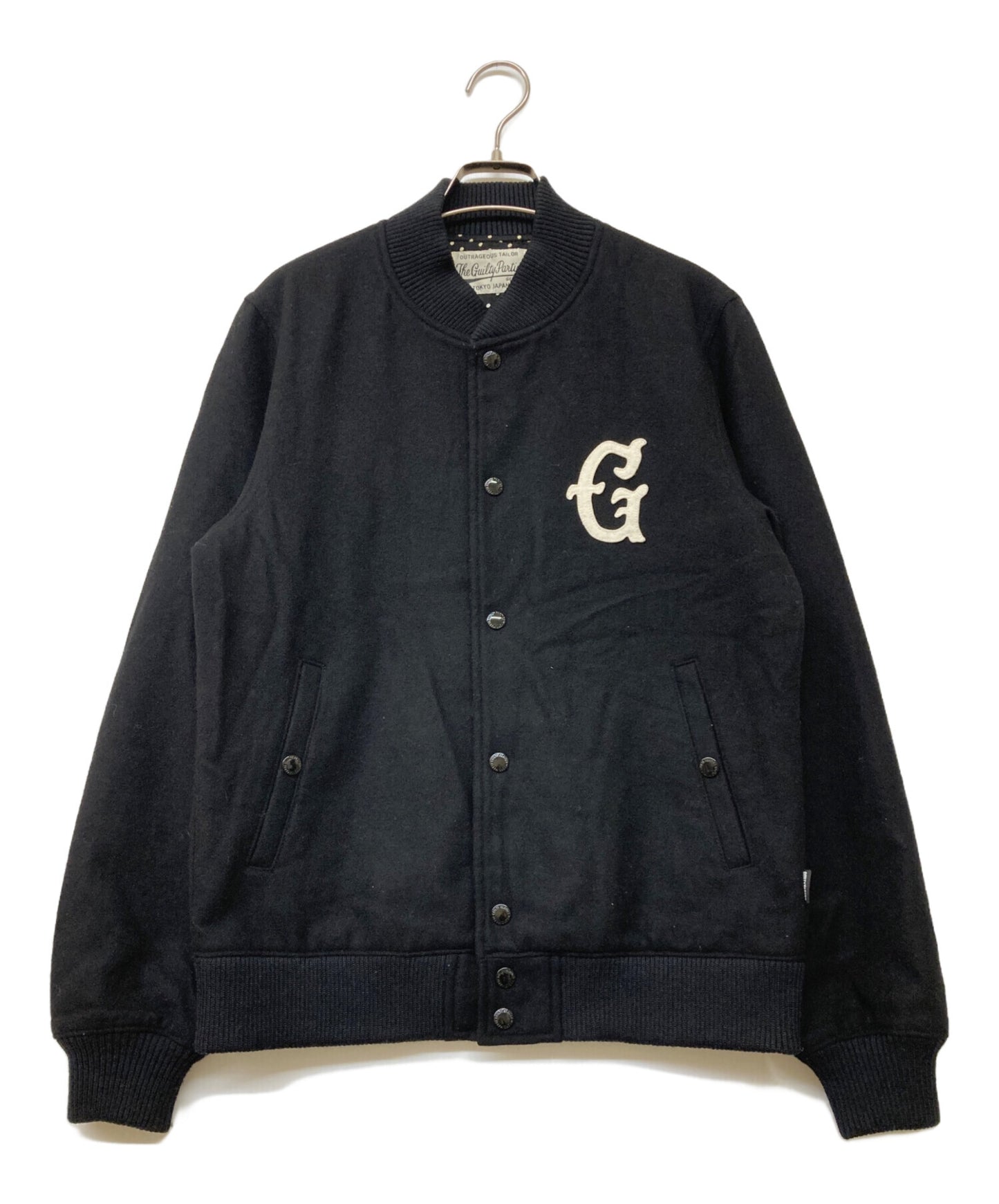 [Pre-owned] WACKO MARIA Logo Wappen Varsity Jacket