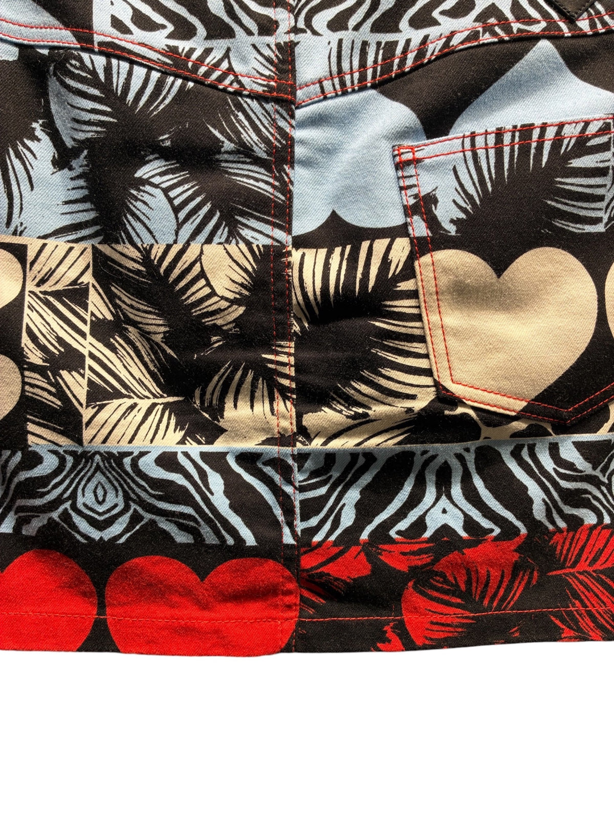 [Pre-owned] HERMES Wild Heart Skirt / All-Over Print / 3E0350D1 3E0350D1