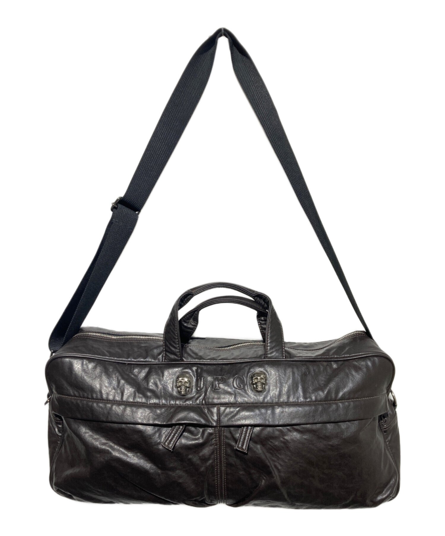 ゴルチエ ボストンバッグ　jean paul gaultier archive Pre-owned] Jean Paul GAULTIER Multi-Way Skull Boston Bag – Archive