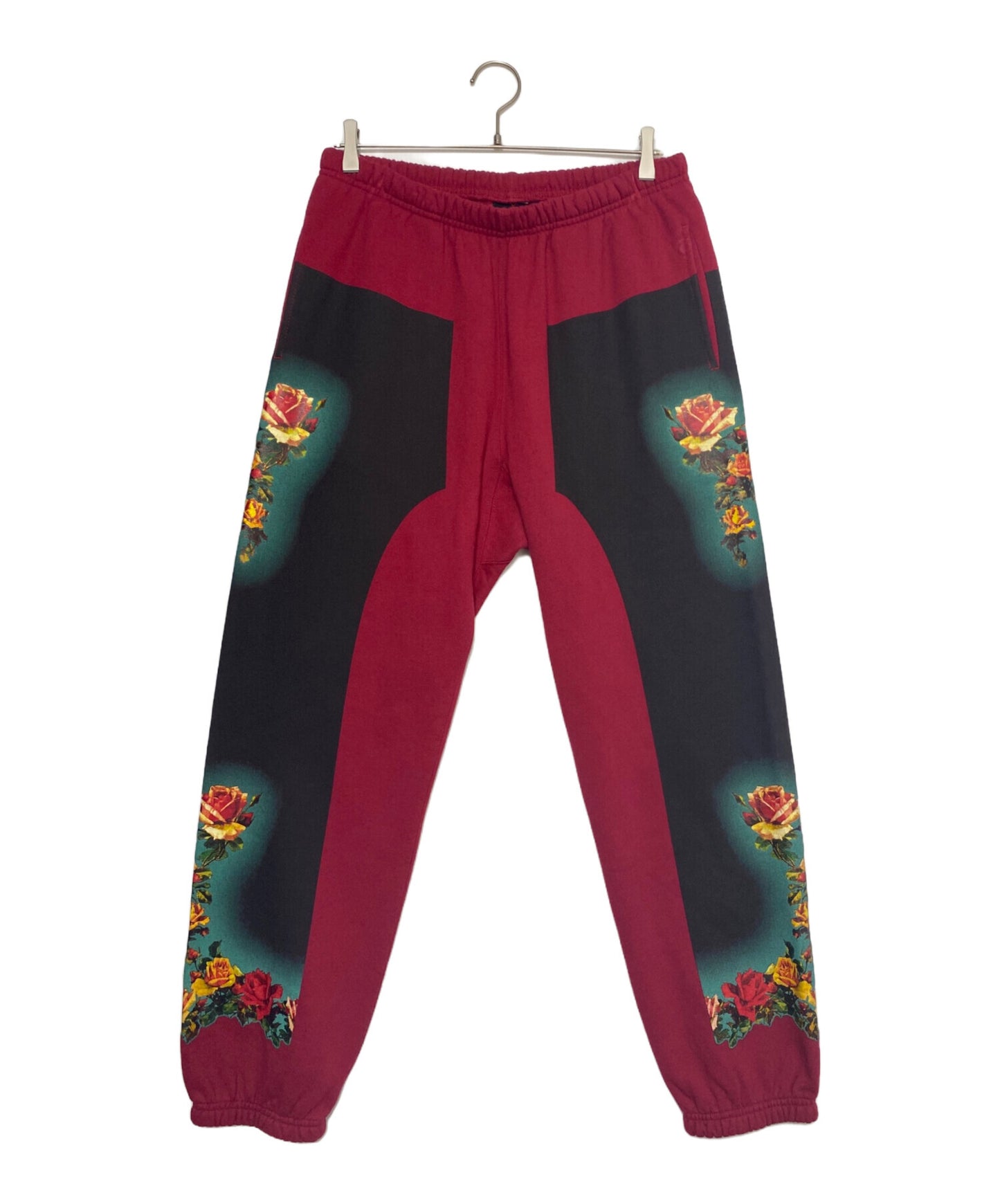 [Pre-owned] SUPREME Floral Print Sweatpants (Floral Print Sweatpants)