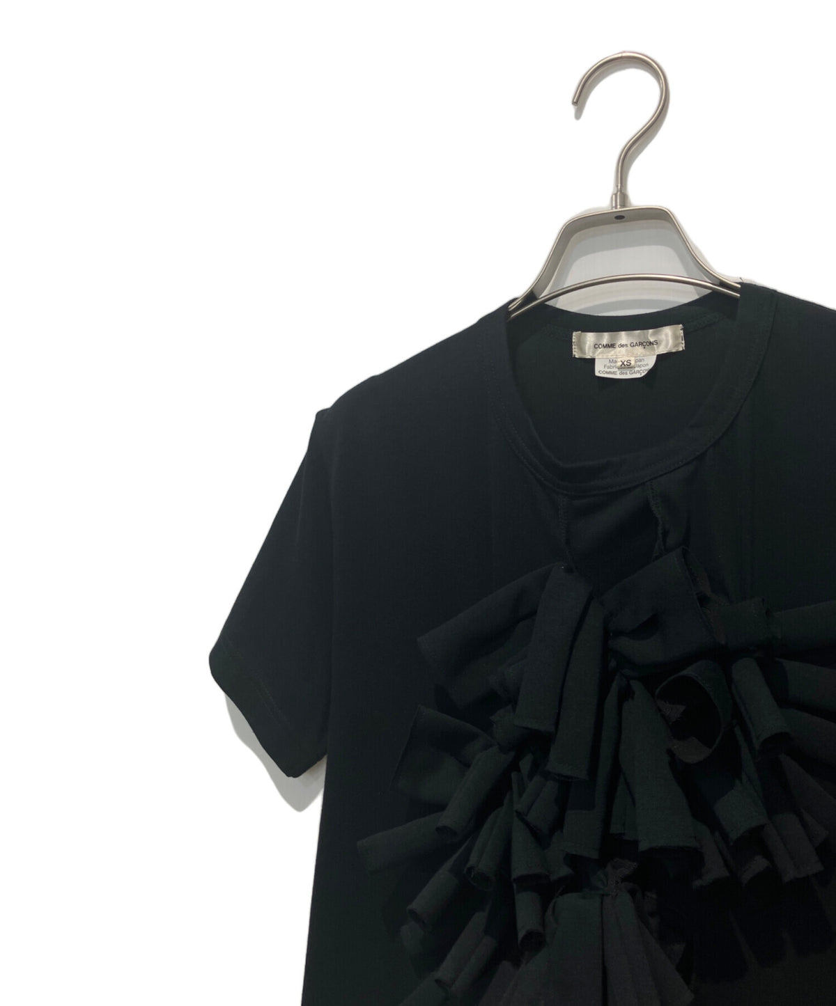 [Pre-owned] COMME des GARCONS 3D Ruffled T-Shirt GL-T021