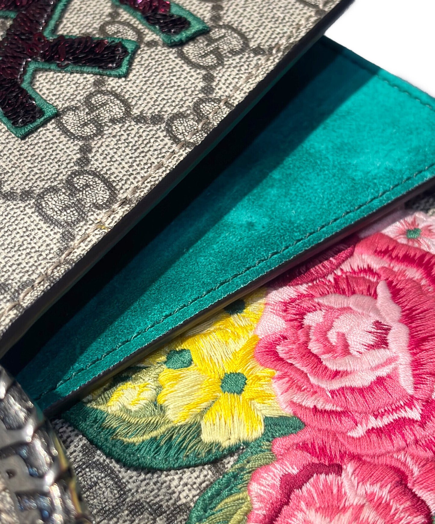 [Pre-owned] GUCCI Dionysus Shoulder Bag GG Supreme Modern Medium / Dionysus Floral Bag / Chain Shoulder Bag 403348