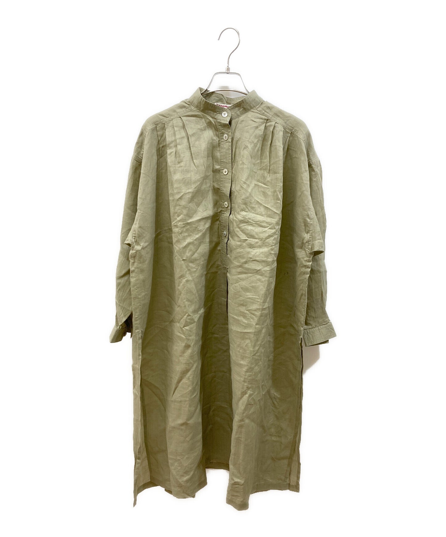[Pre-owned] ISSEY MIYAKE Linen Shirt Dress ML12618