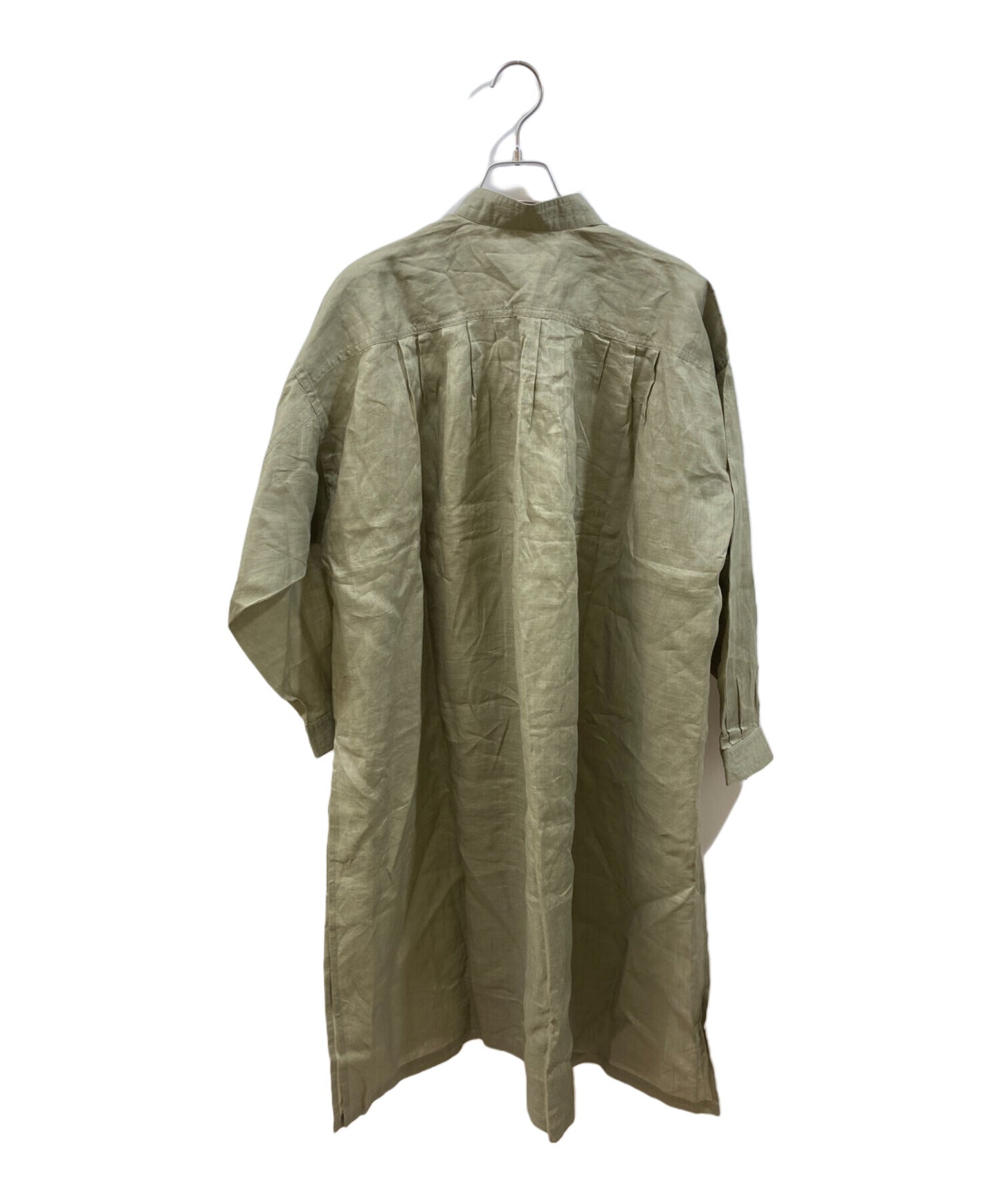 [Pre-owned] ISSEY MIYAKE Linen Shirt Dress ML12618