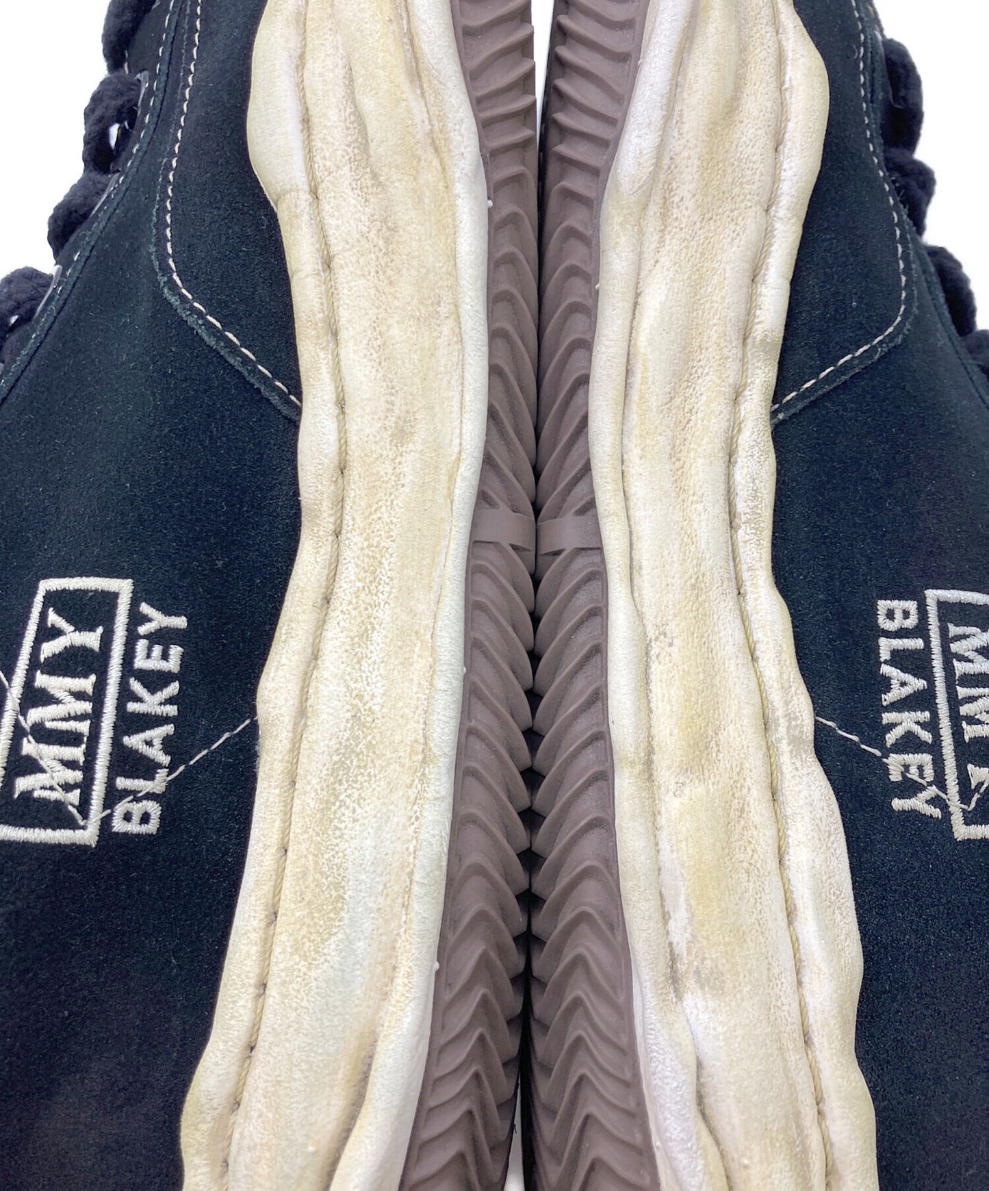 [Pre-owned] Maison MIHARA YASUHIRO BLAKEY OG Sole Suede Low-top Sneaker A13FW726