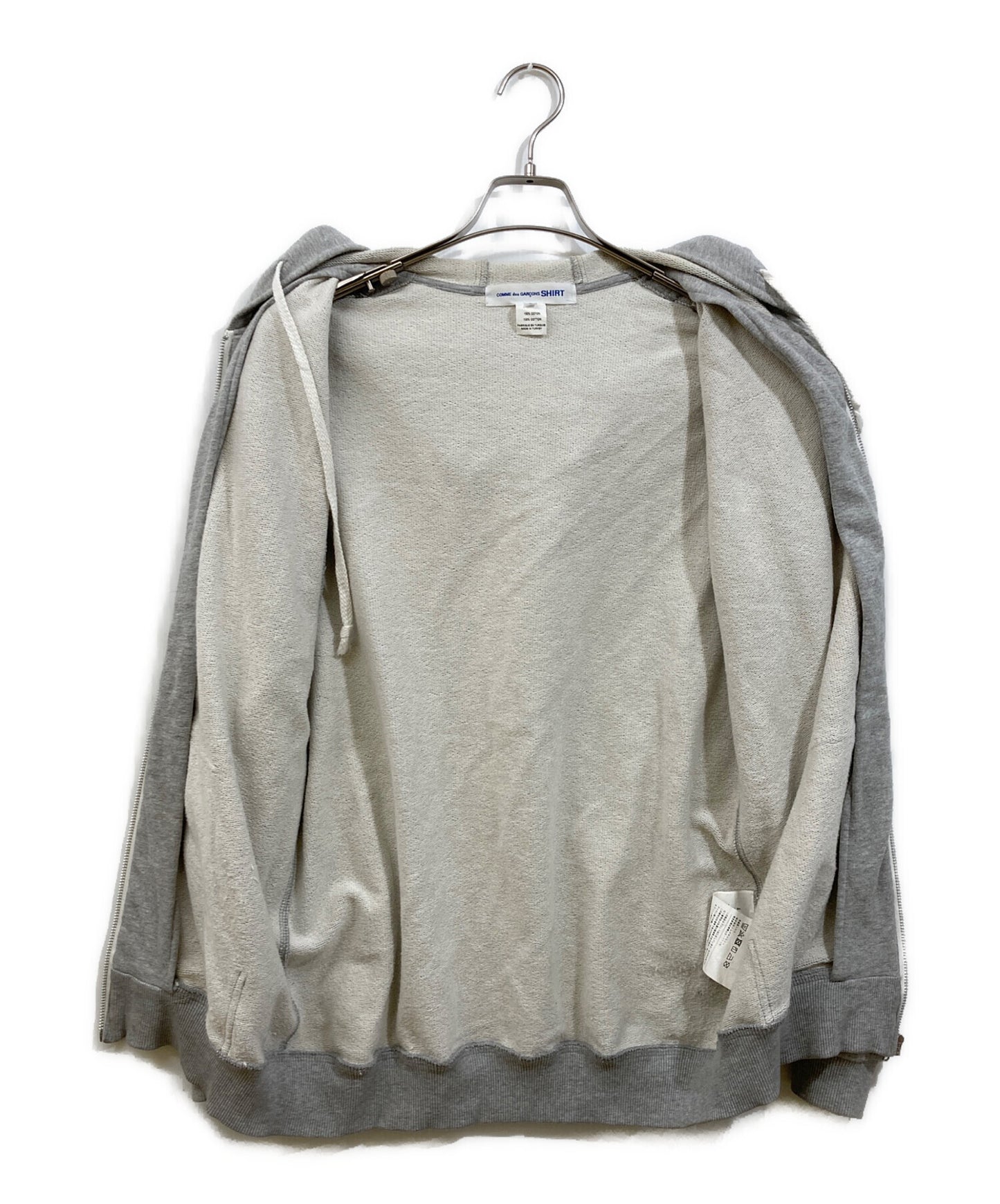 [Pre-owned] COMME des GARCONS SHIRT zip hoodie FM-T001