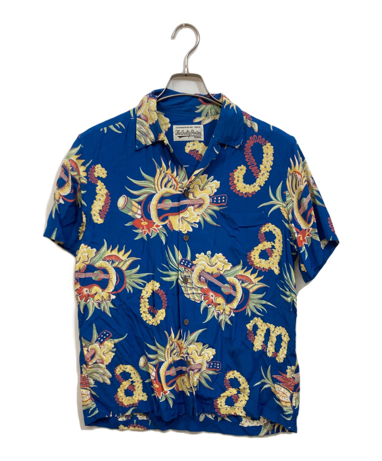 [Pre-owned] WACKO MARIA JAMAICA FLOWER S/S HAWAIIAN SHIRT