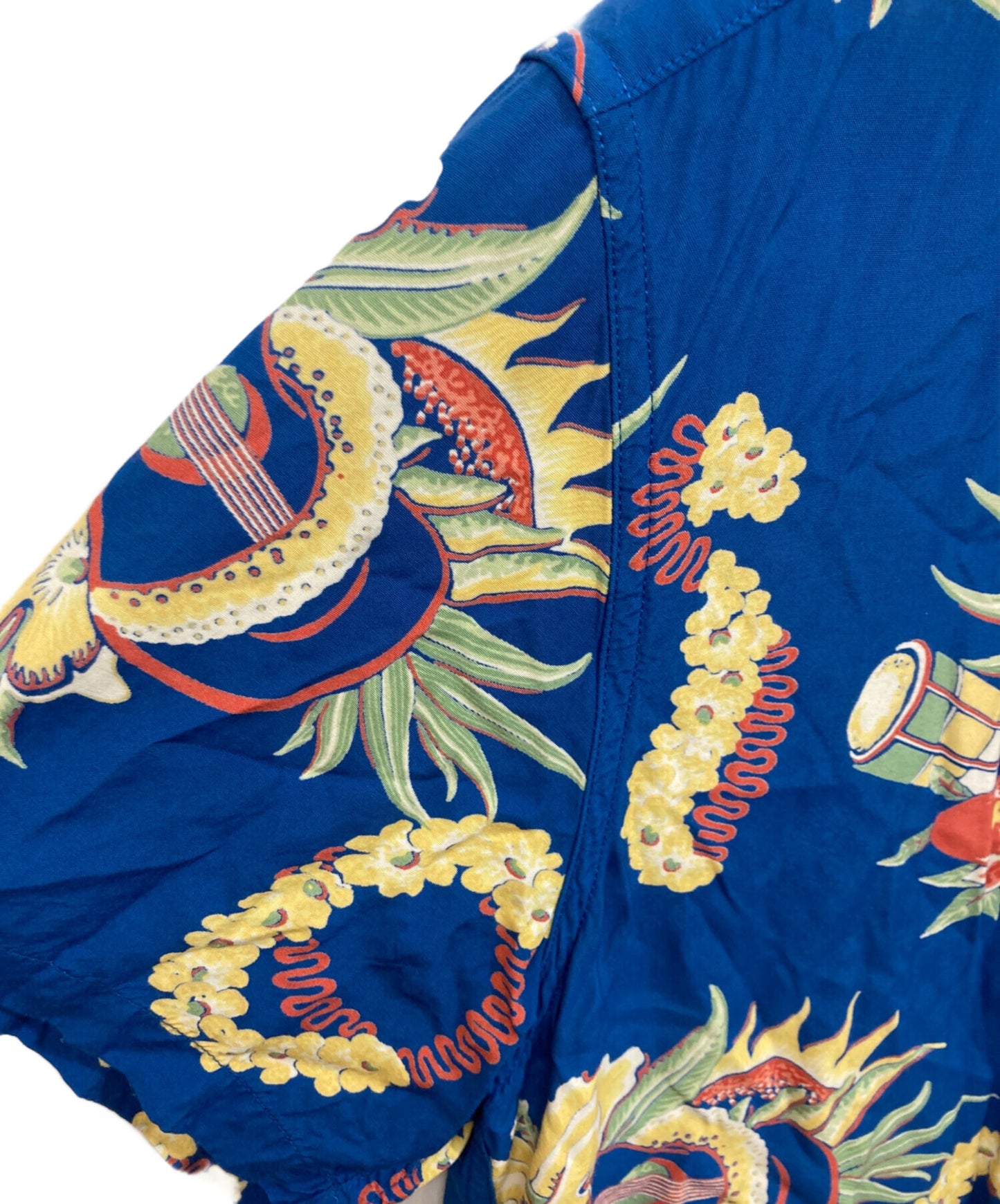 [Pre-owned] WACKO MARIA JAMAICA FLOWER S/S HAWAIIAN SHIRT