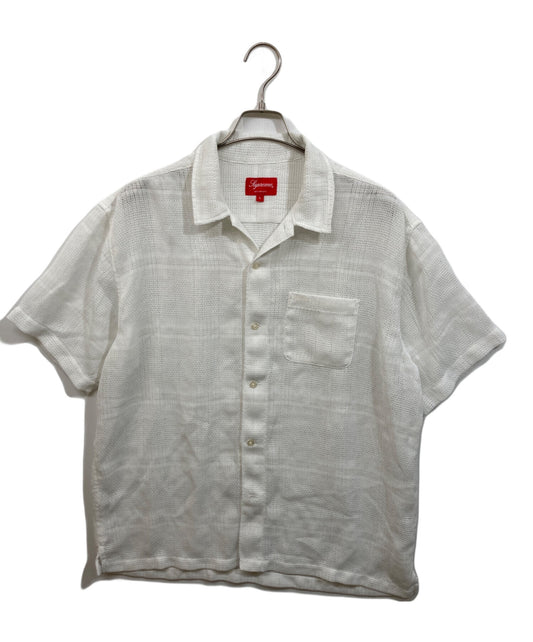 [Pre-owned] SUPREME Mesh Stripe S/S Shirt