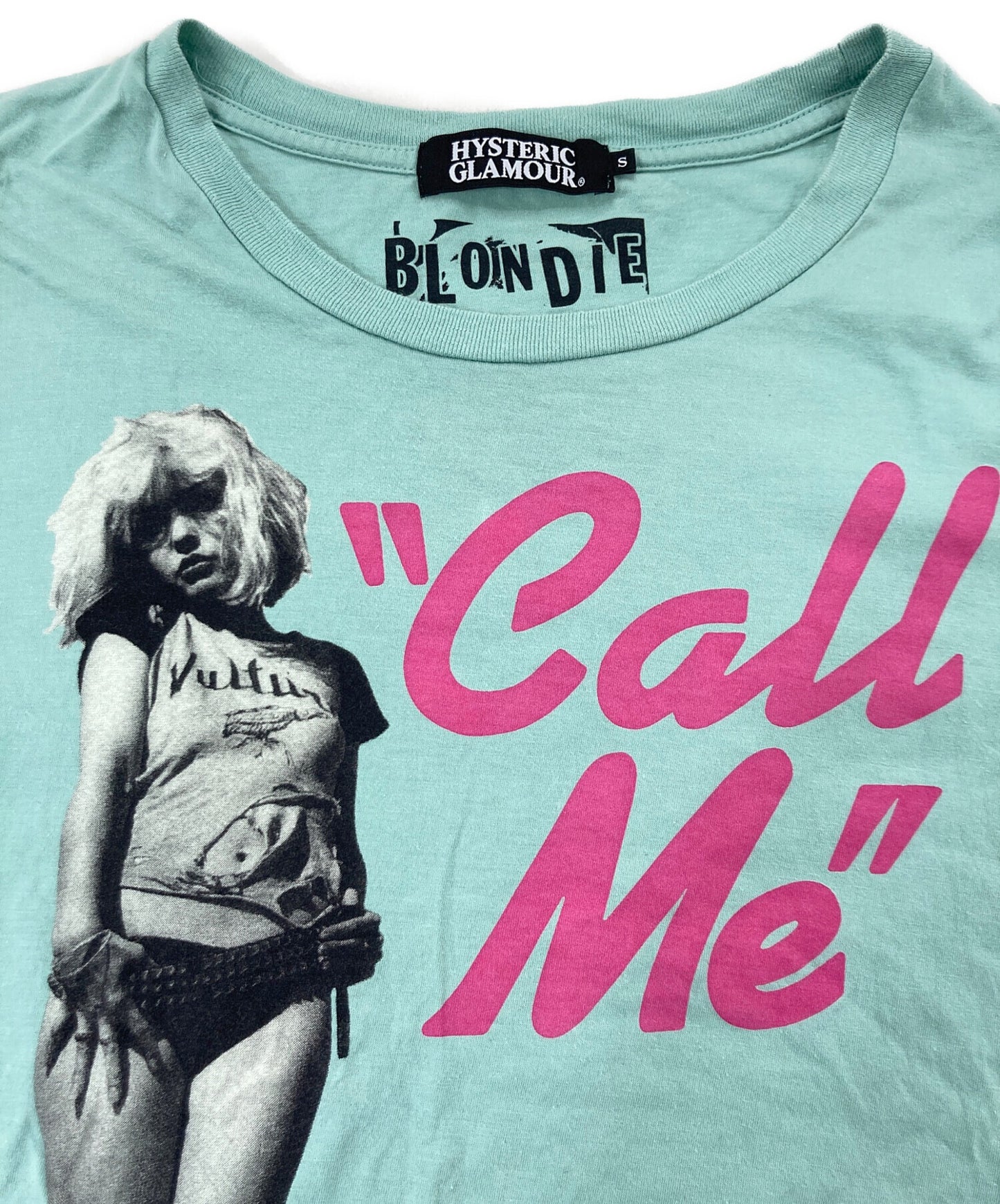 [Pre-owned] Hysteric Glamour Call Me Print T-Shirts 0202CT06 0202CT06