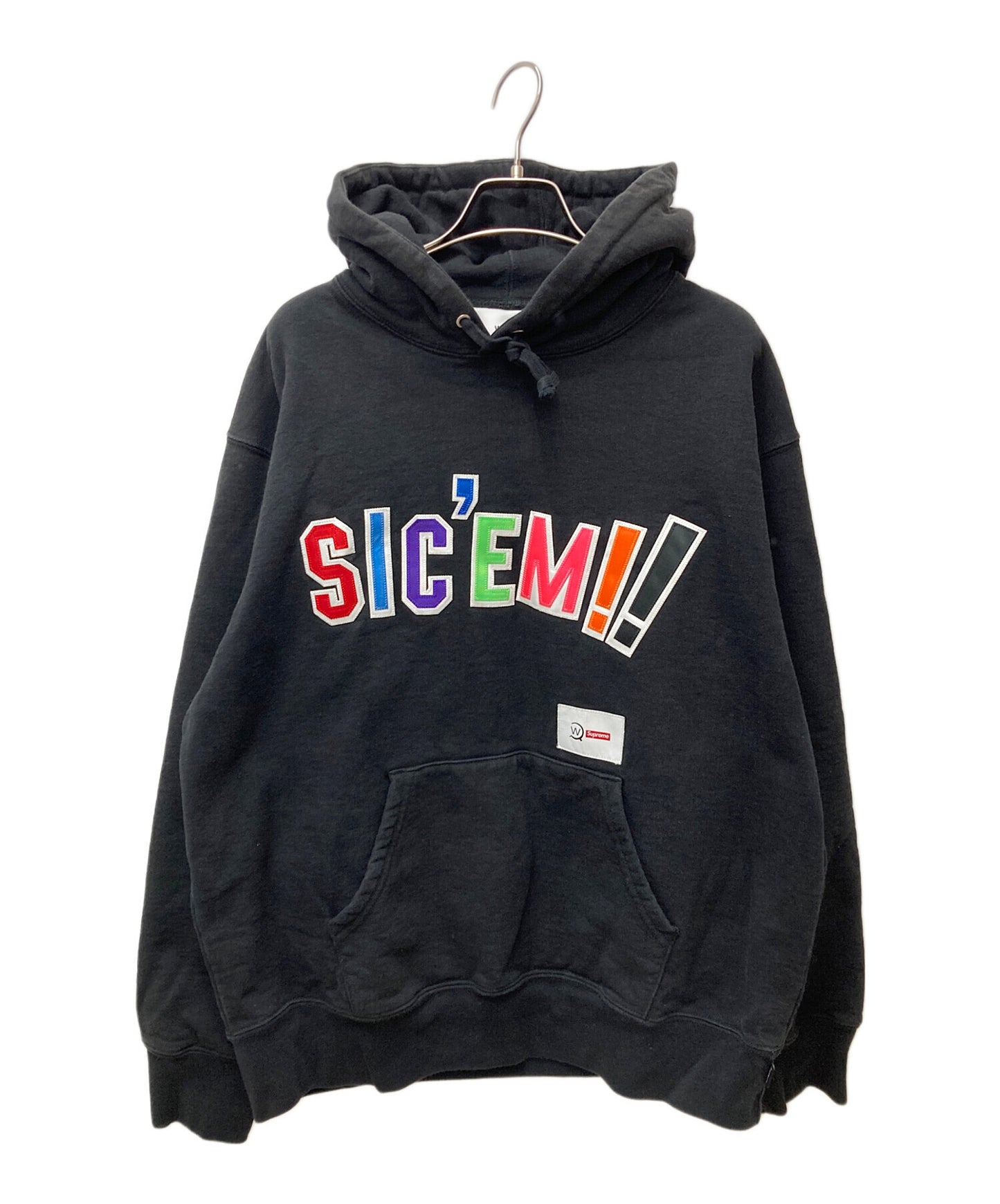 [Pre-owned] SUPREME Sic'em! Hooded Sweatshirt