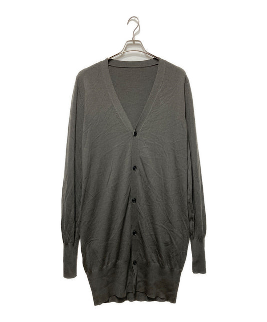 [Pre-owned] GROUND Y MERINO WOOL LONG CARDIGANS GO-K07-152