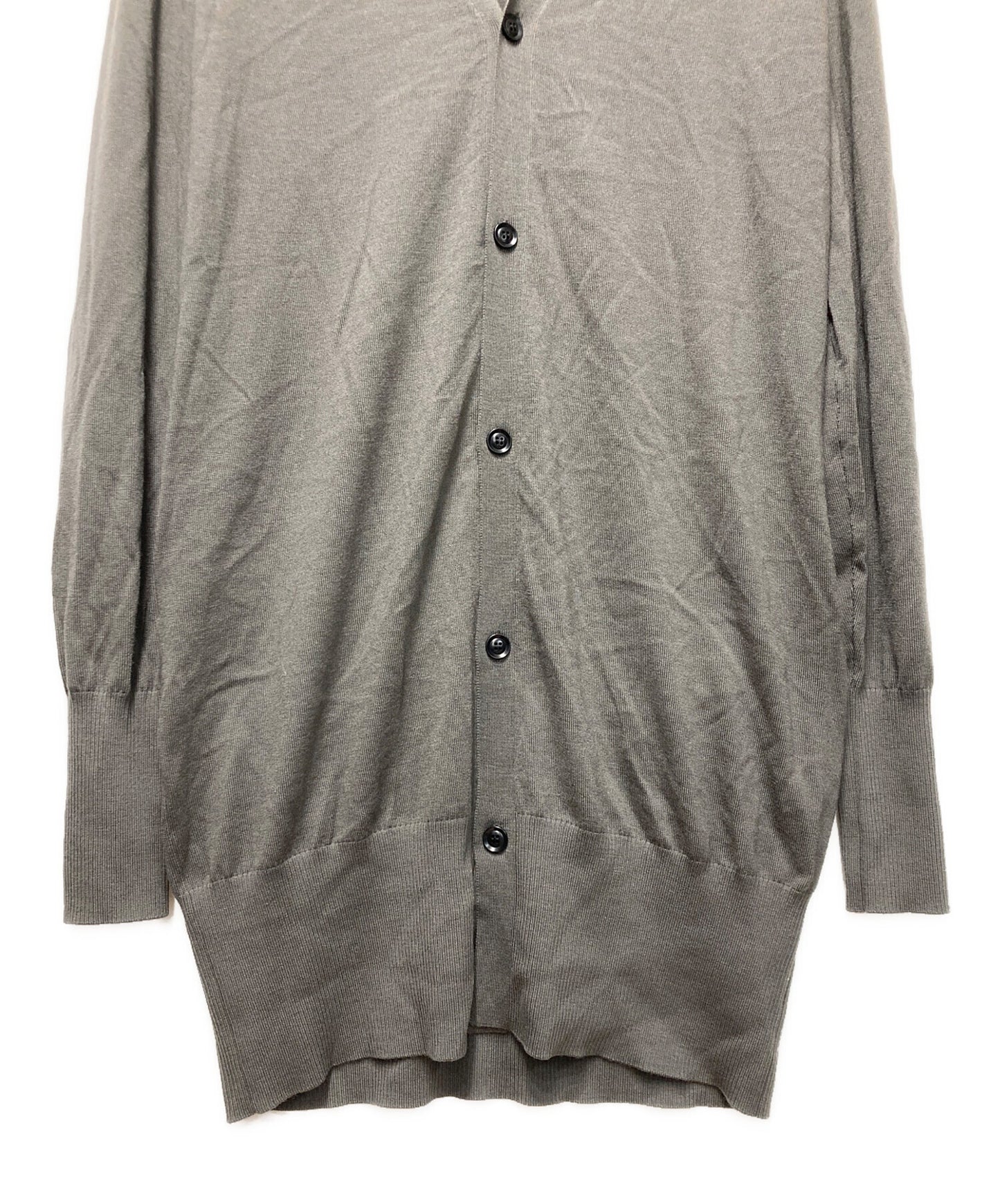 [Pre-owned] GROUND Y MERINO WOOL LONG CARDIGANS GO-K07-152
