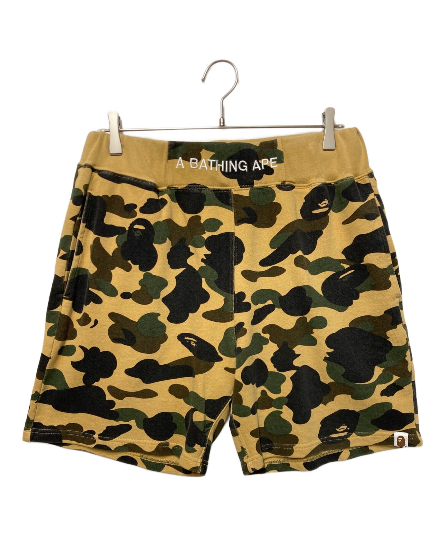 [Pre-owned] A BATHING APE ABC CAMO SWEAT SHORTS 001SPI301015M