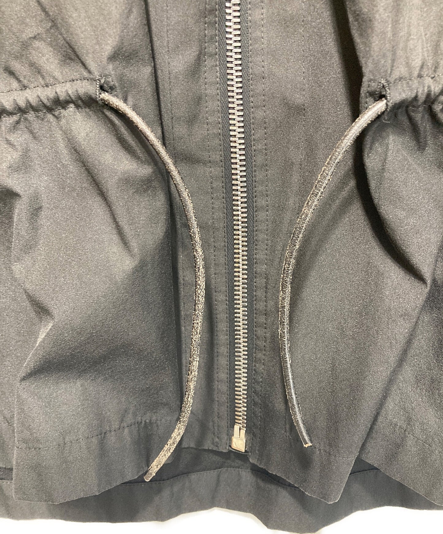 [Pre-owned] RICK OWENS Sail Short Sleeve Leather Belt Jacket RP01C5715-TF