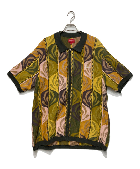 [Pre-owned] SUPREME Abstract Textured Zip UP