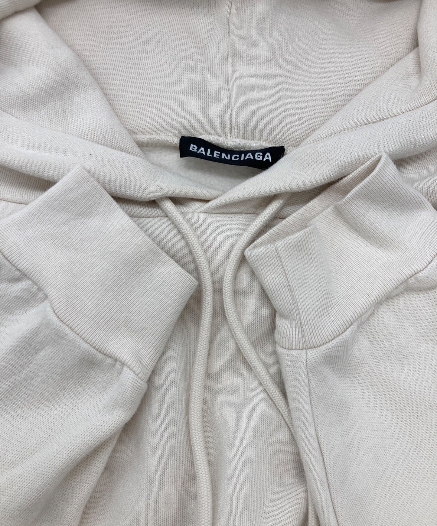[Pre-owned] BALENCIAGA Logo Printed Hoodies 600583 TJVA8