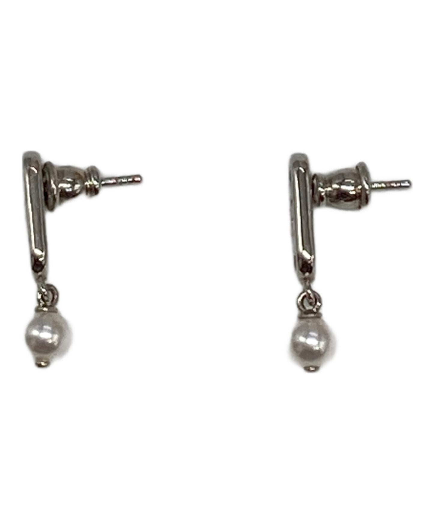 [Pre-owned] FENDI Orlock Pearl Earrings 1A2522