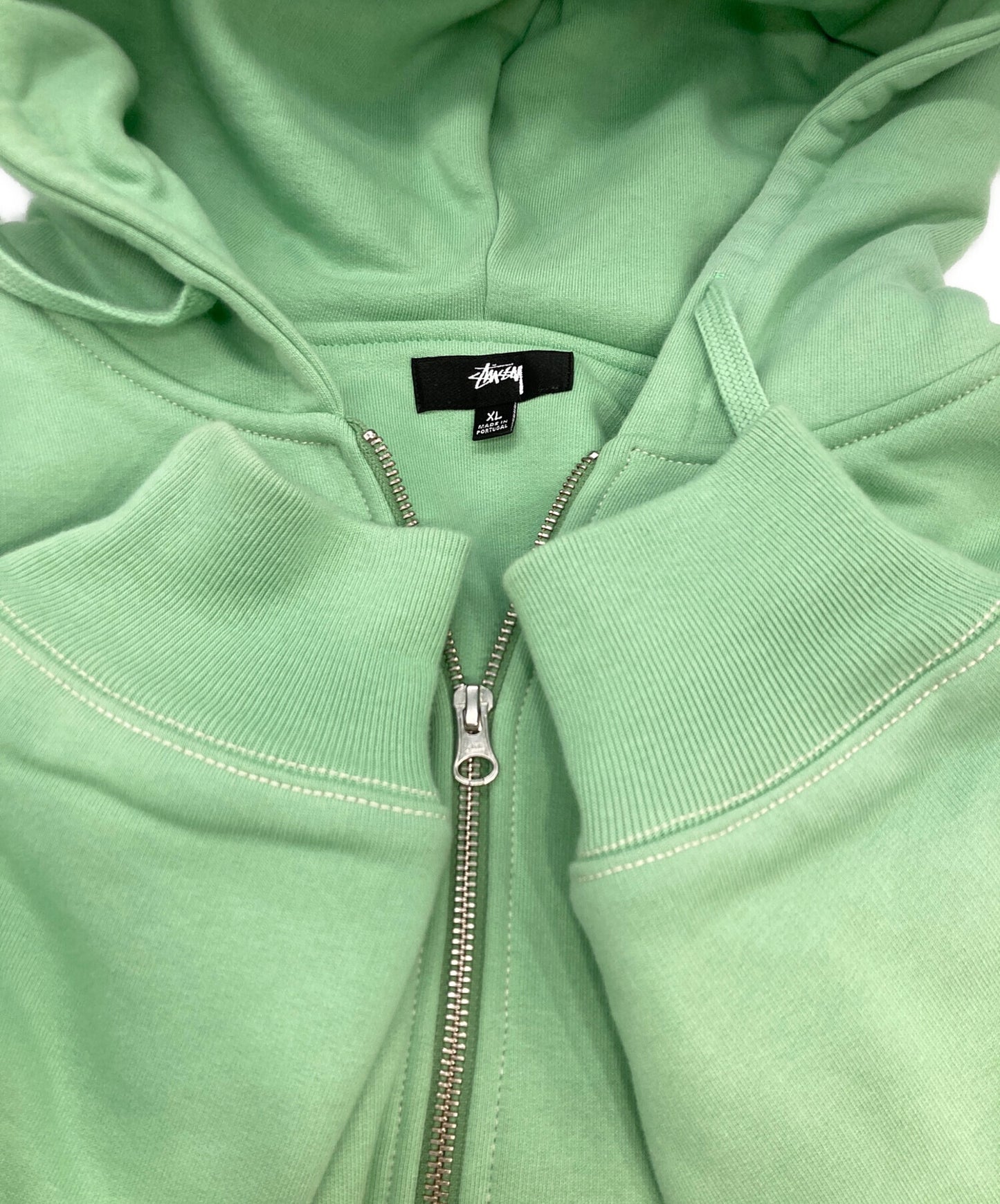 [Pre-owned] stussy Double Face Level Zip Hoodie 118460