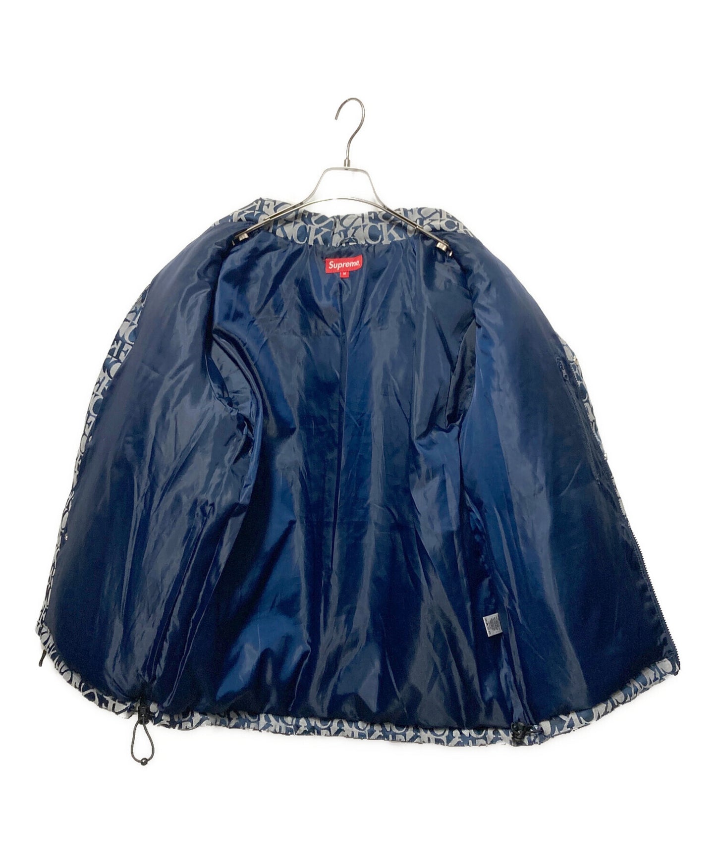 [Pre-owned] SUPREME Fuck Jacquard Puffy Jacket