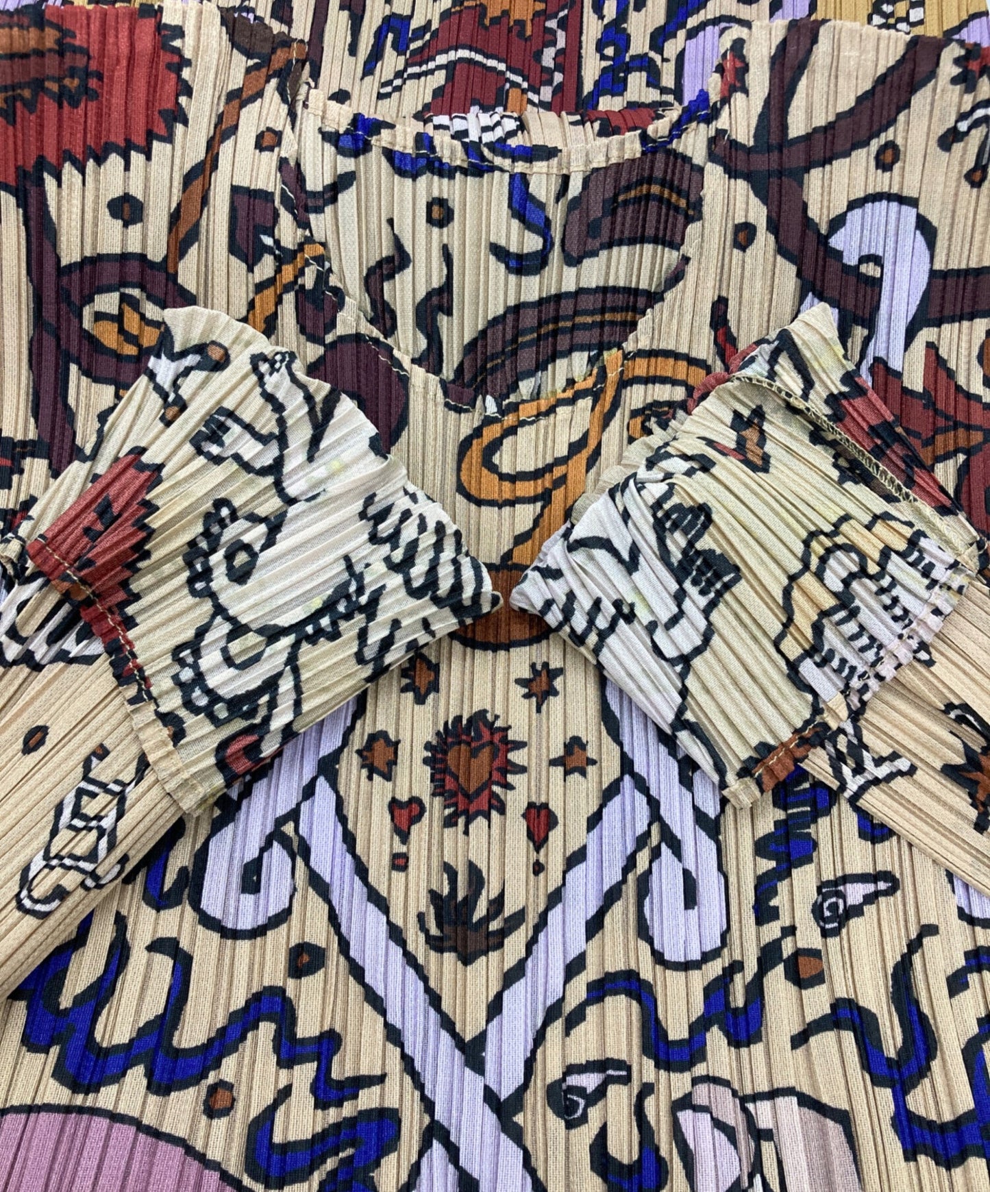 [Pre-owned] PLEATS PLEASE pleated dress PP43JH724