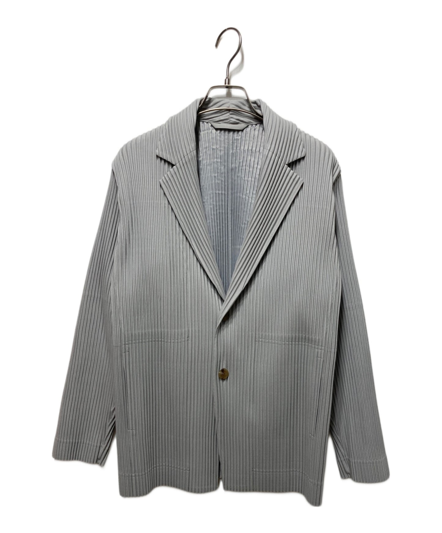 [Pre-owned] HOMME PLISSE ISSEY MIYAKE BASIC Pleated Tailored Jacket HP55JD401