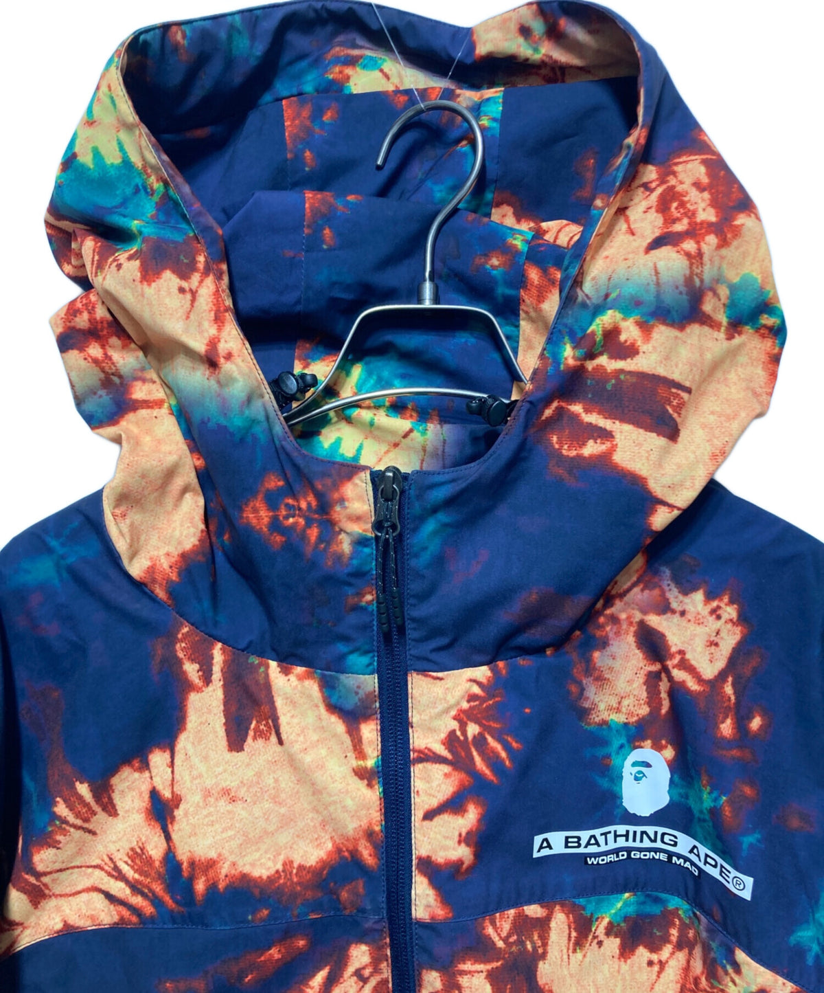 [Pre-owned] A BATHING APE 22SS Tie-Dye Hoodie Jacket 001LJI301009M