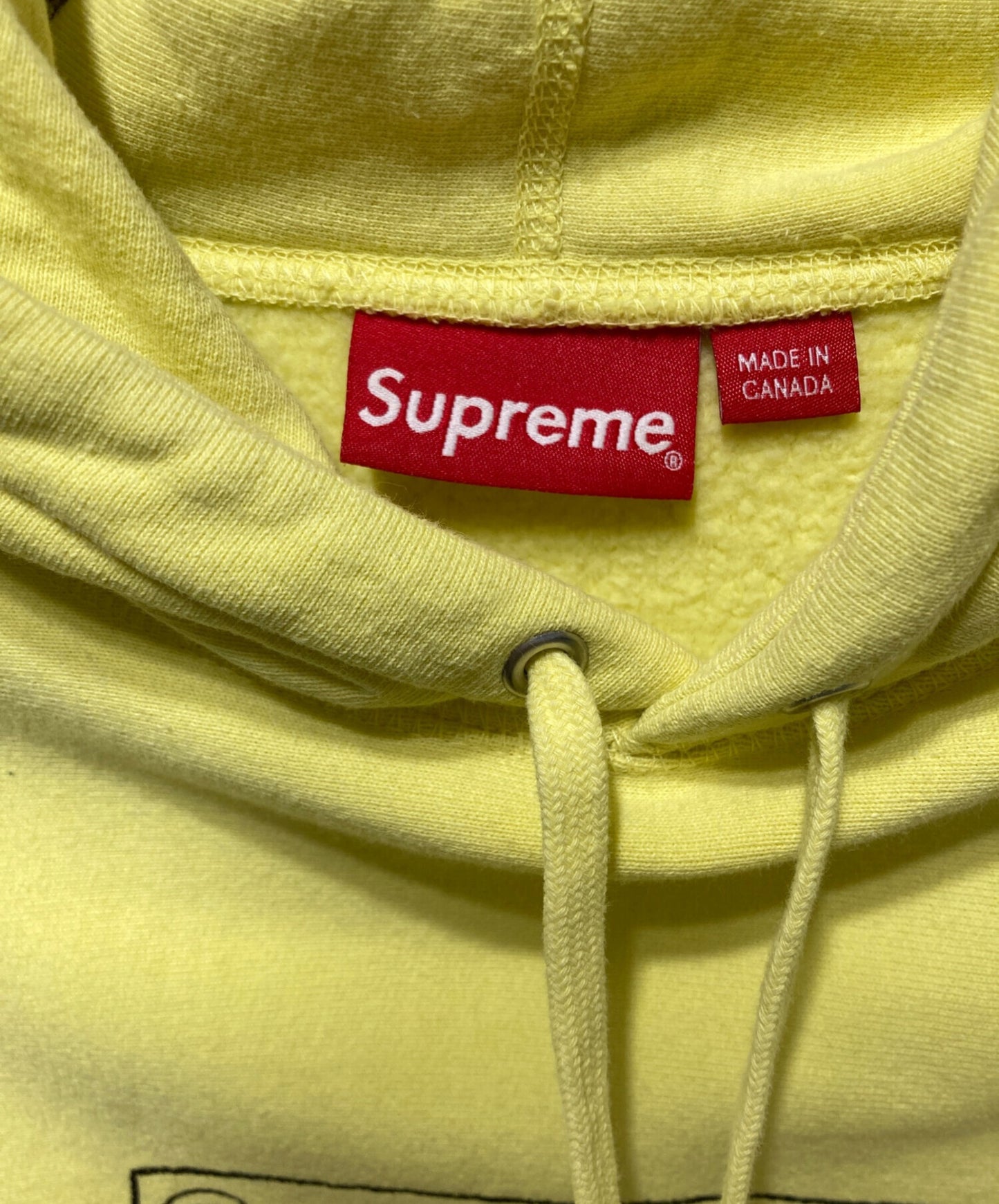 [Pre-owned] SUPREME KAWS CHALK LOGO HOODED SWEATSHIRT