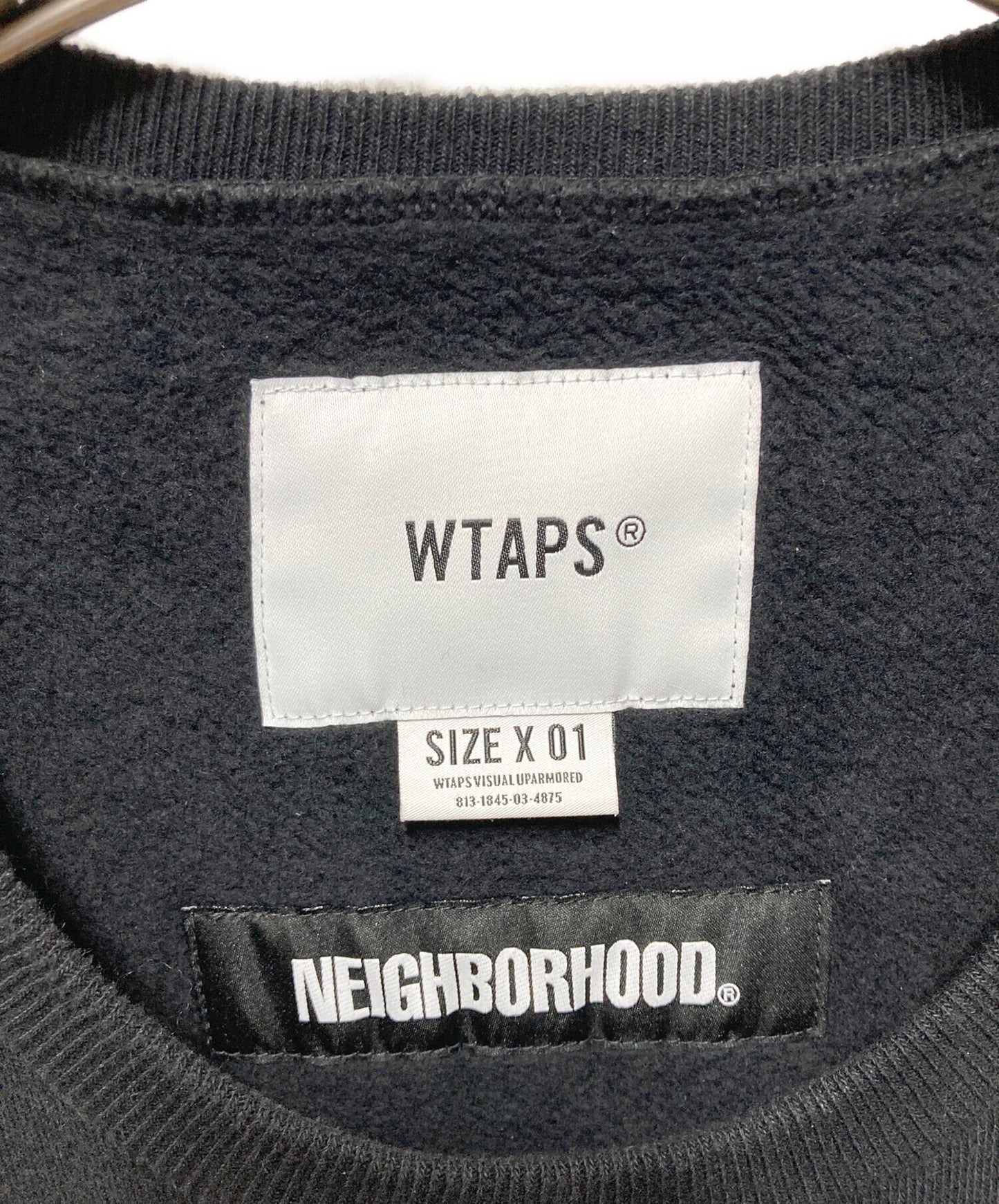[Pre-owned] WTAPS Collaboration Sweatshirt 192ATNHD-CSM02S