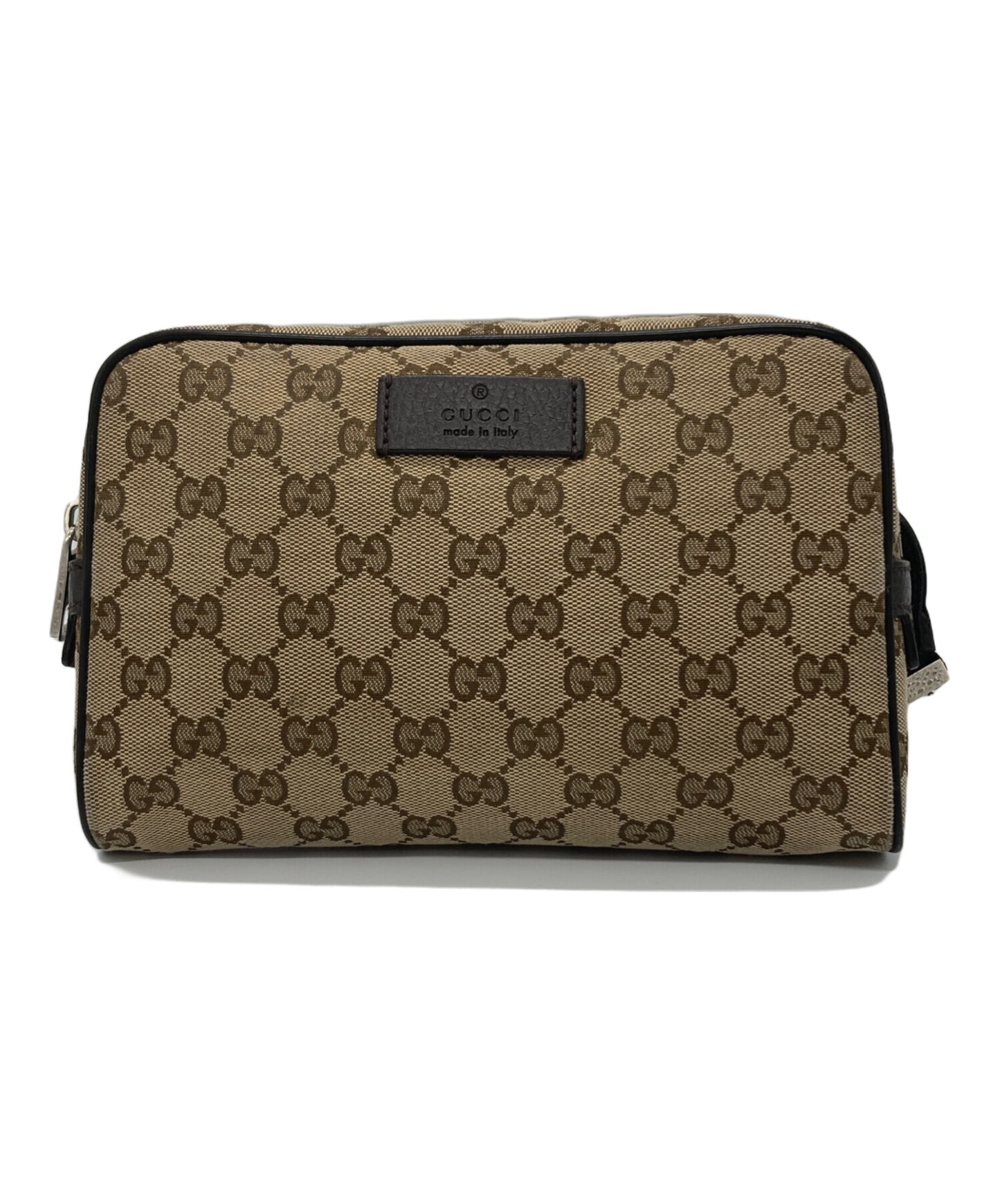 [Pre-owned] GUCCI GG Canvas Waist Bag 449174