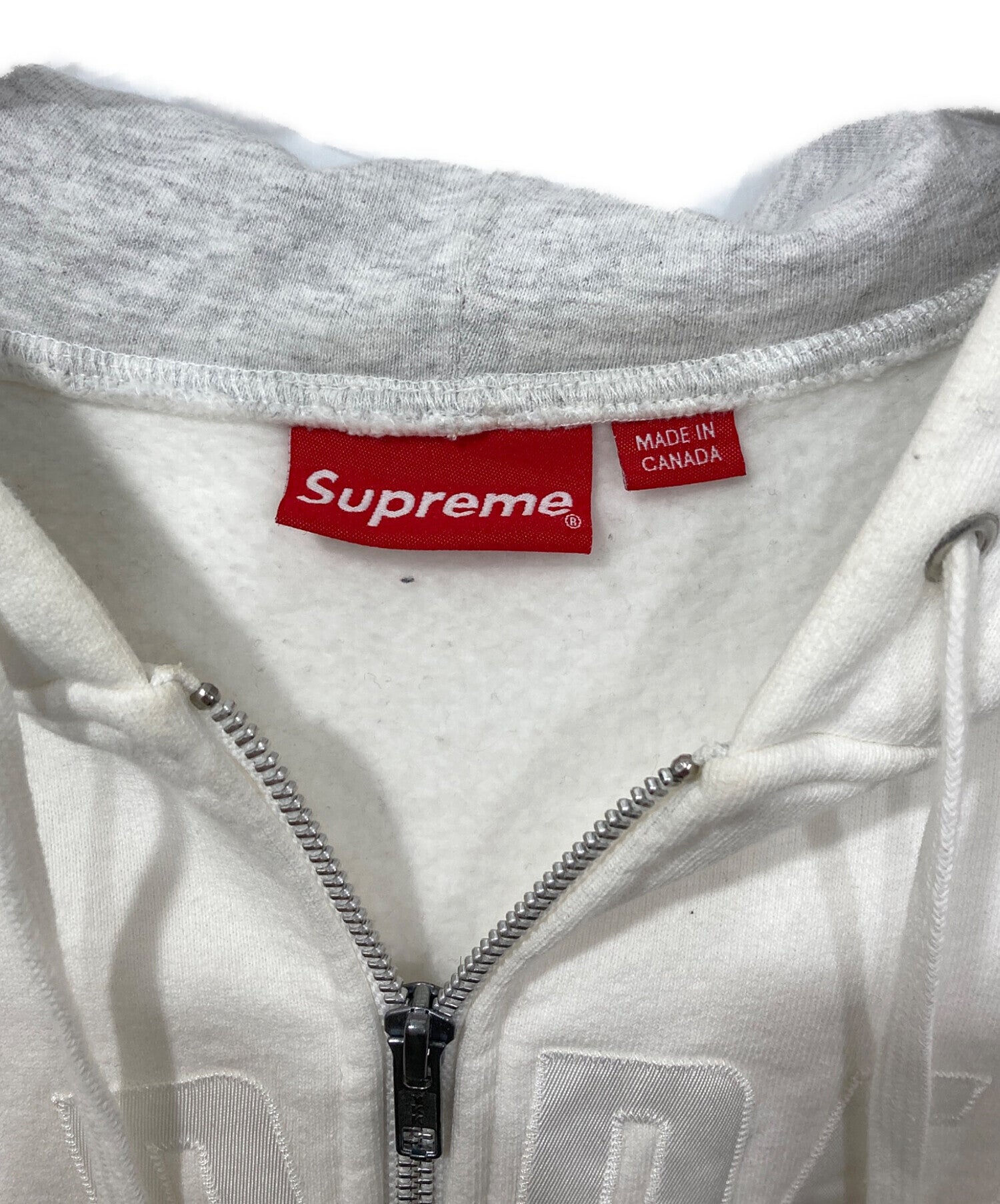 Pre-owned] SUPREME Jet Sleeve Zip Up Hooded Sweatshirt – Archive