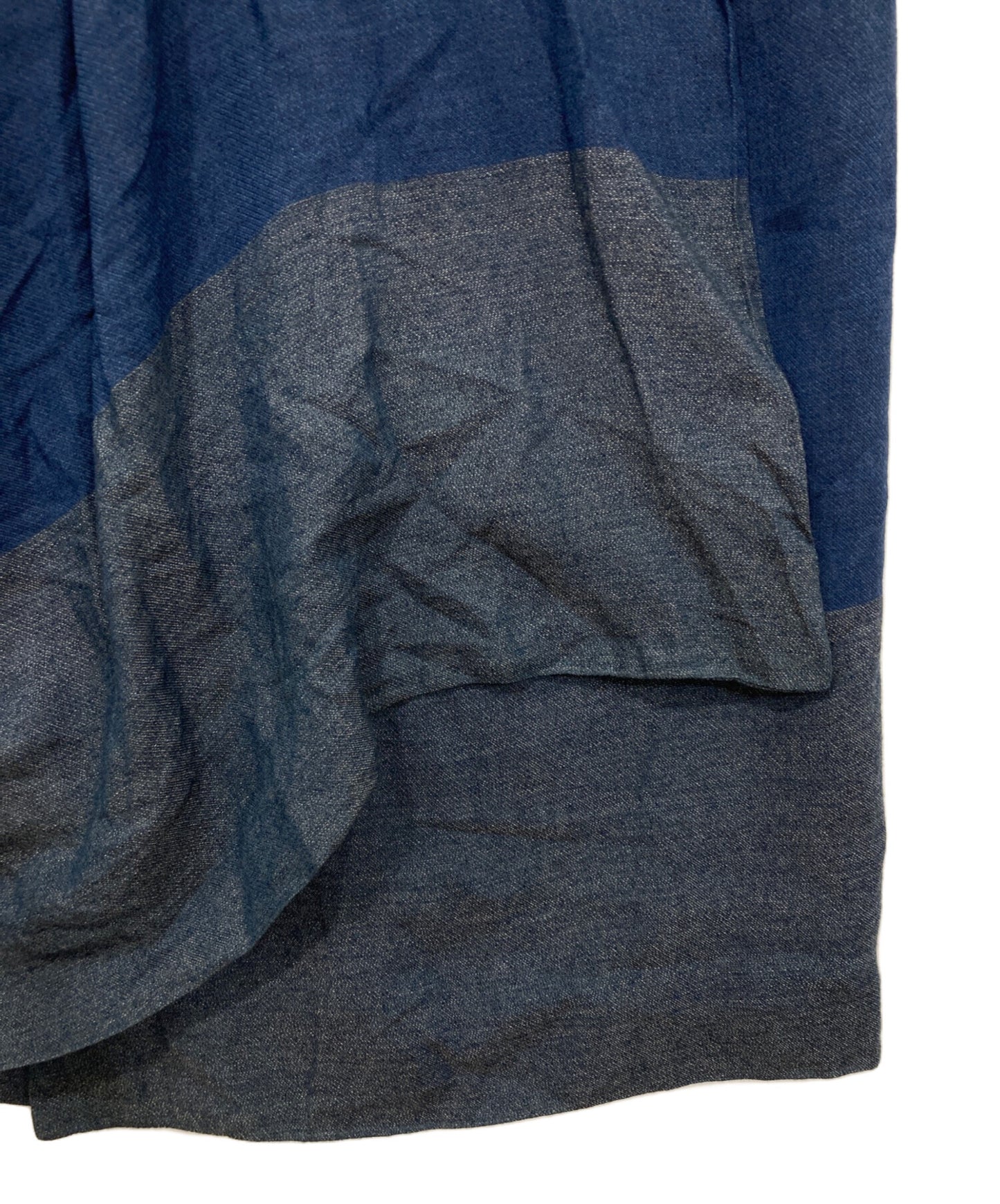 [Pre-owned] Vivienne Westwood RED LABEL Check shaped wrap skirt 356-01-25005