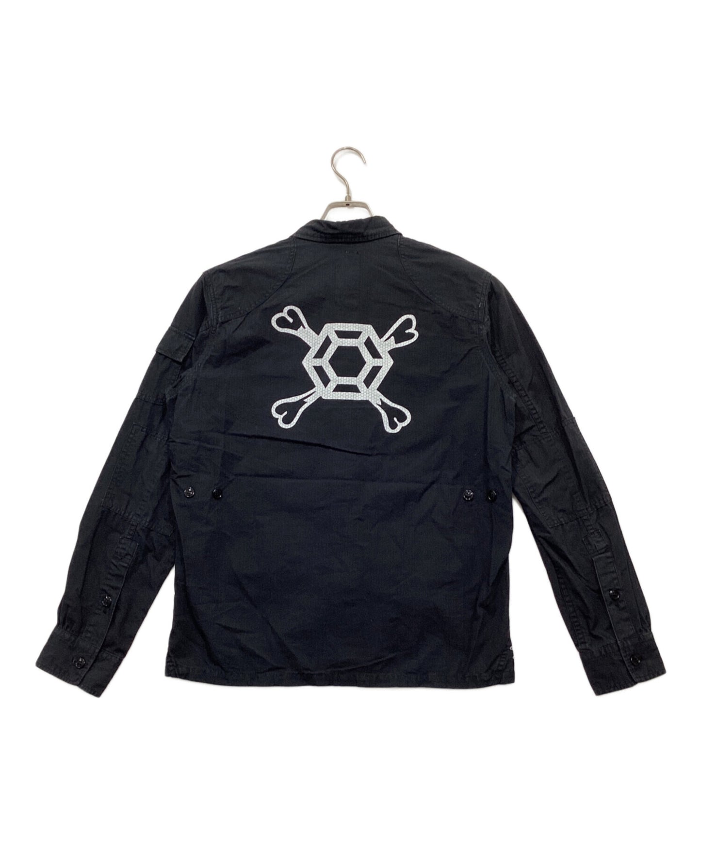 [Pre-owned] WTAPS honeycomb ripstop shirt 1ST-GWDT-SH-M01S