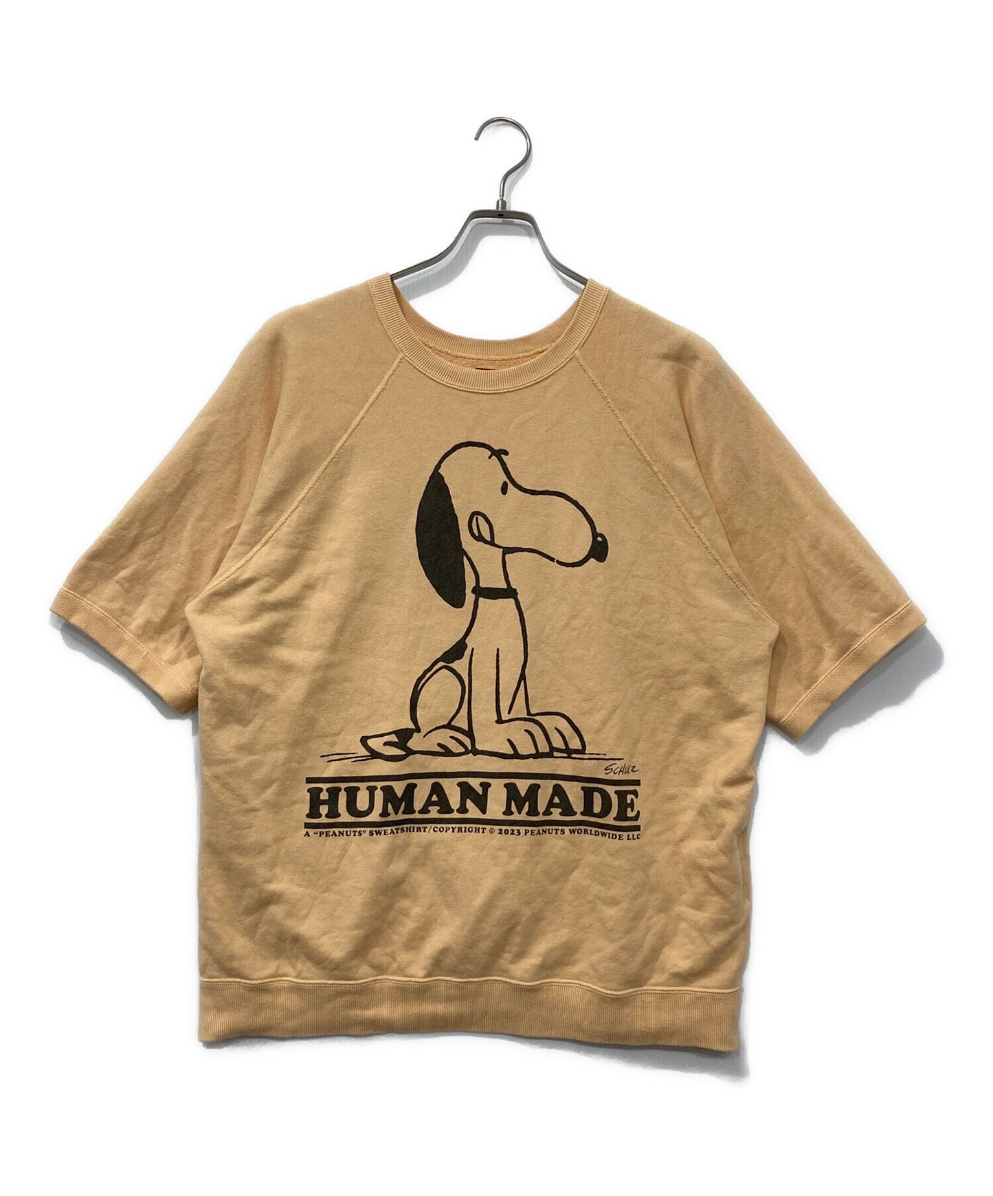[Pre-owned] HUMAN MADE PEANUTS S/S SWEATSHIRT #2 / Peanuts Short Sleeve Sweatshirt #2
