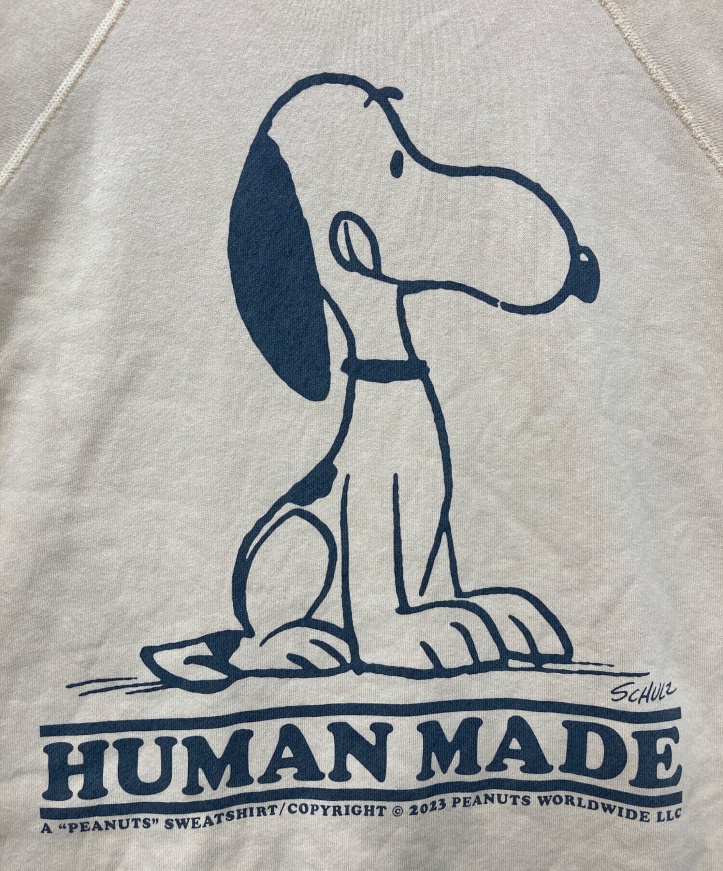 [Pre-owned] HUMAN MADE PEANUTS S/S SWEATSHIRT #2 / Peanuts Short Sleeve Sweatshirt #2