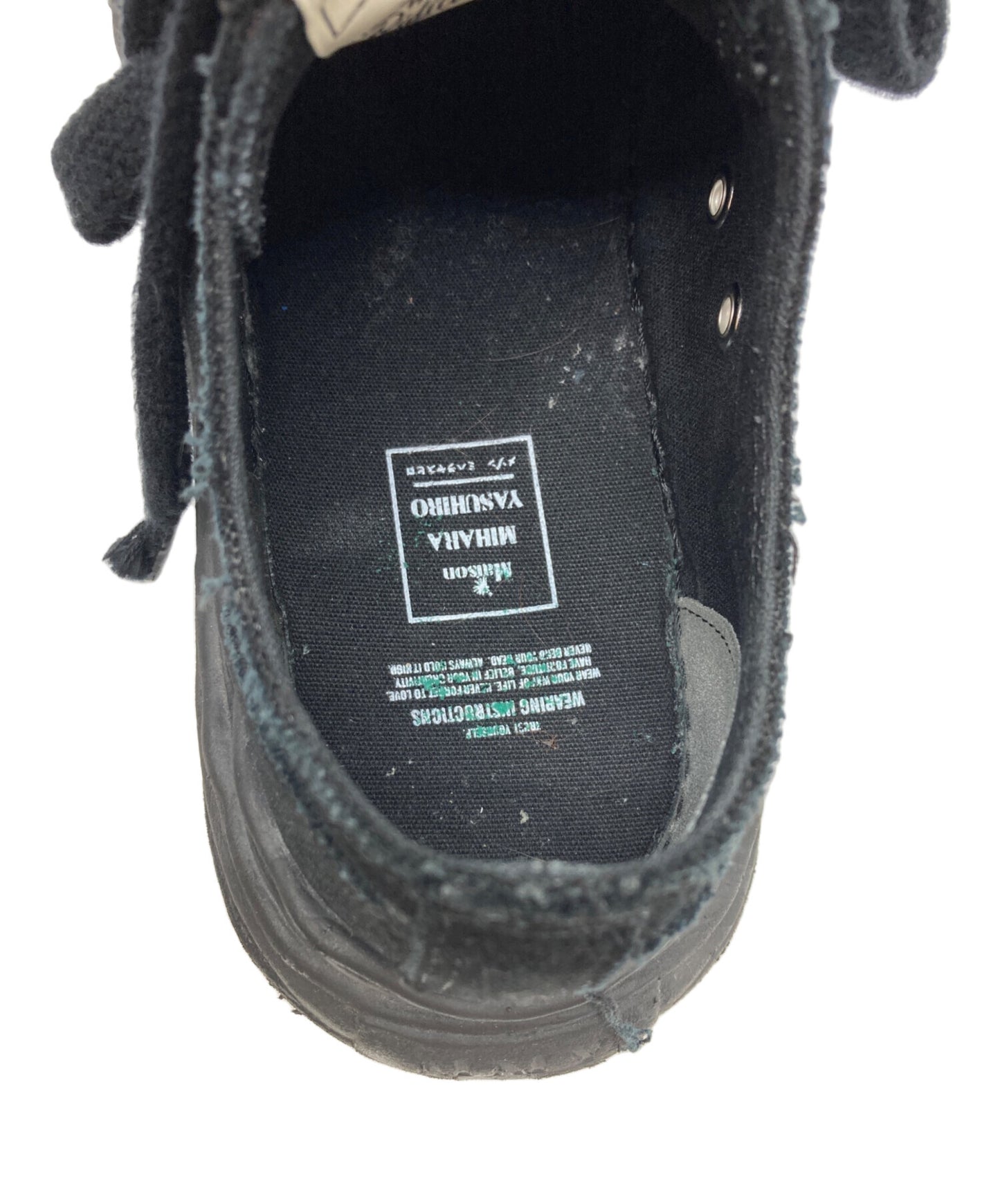 [Pre-owned] Maison MIHARA YASUHIRO Peterson OG Sole CANVAS Low-Top Sneaker A01FW702