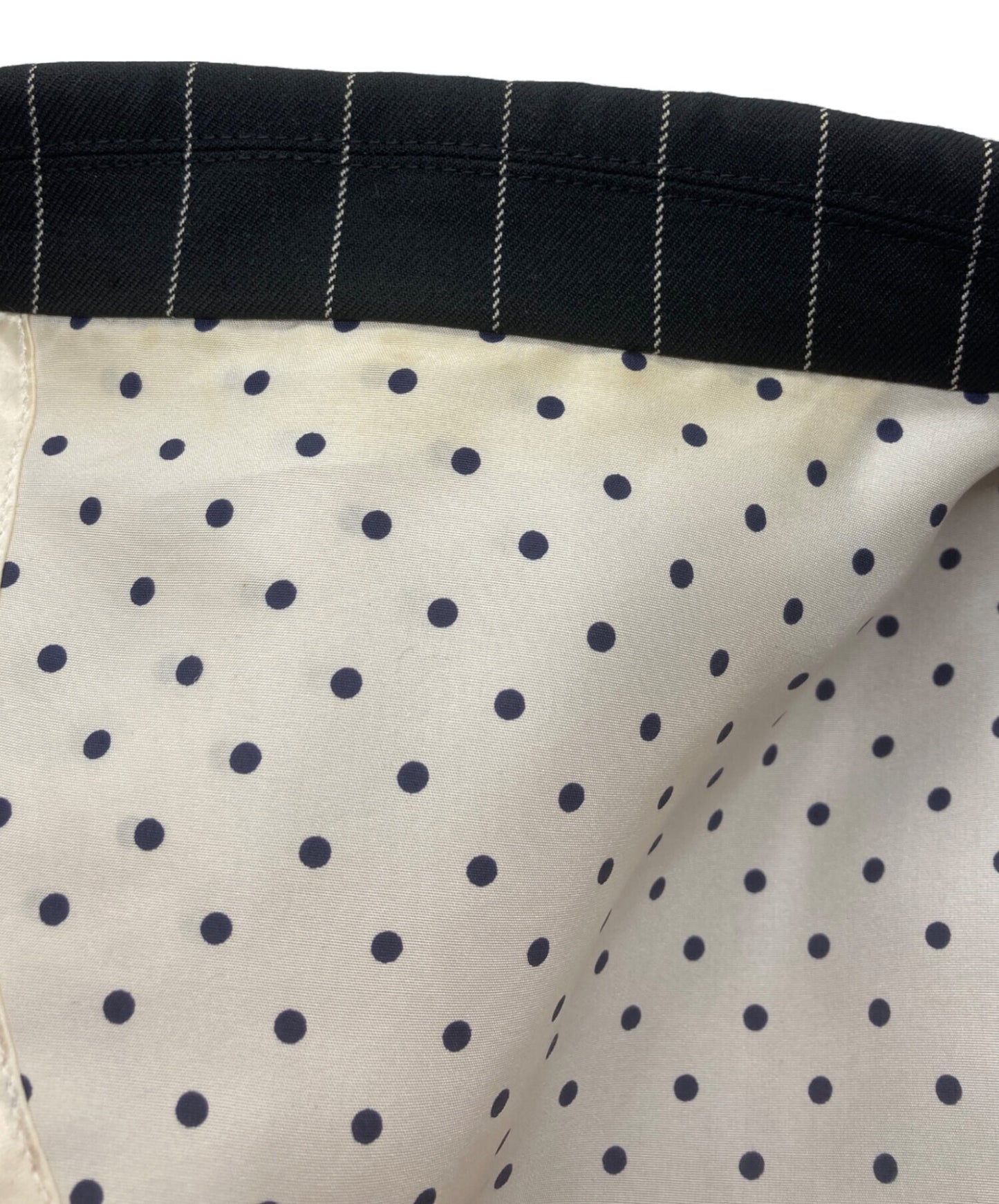 [Pre-owned] NUMBER (N)INE Frayed Finish Striped Tailored Jacket/2B Jacket