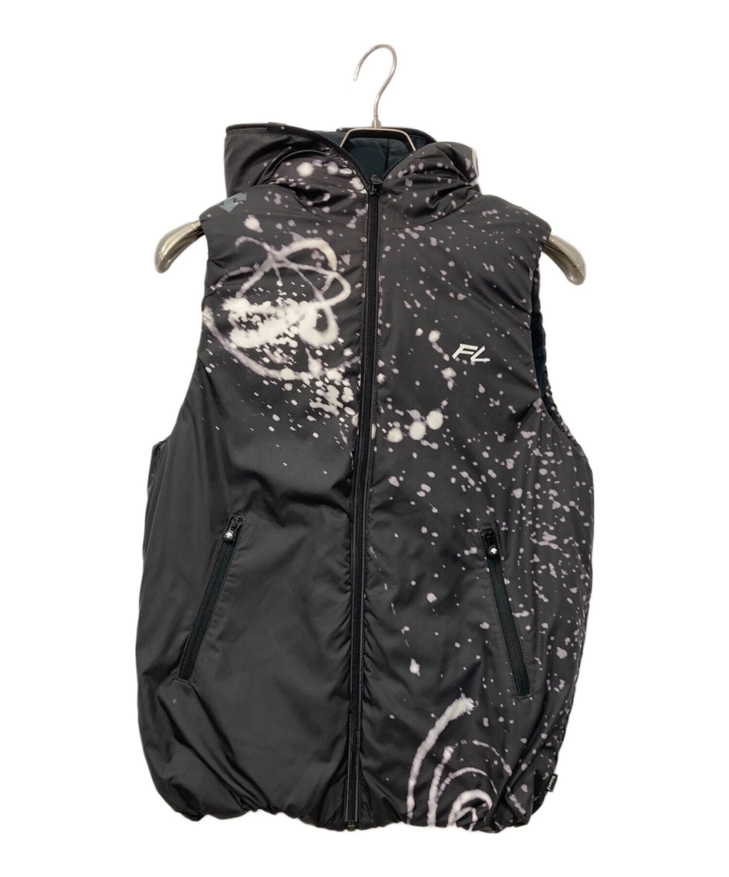 [Pre-owned] stussy Reversible Down Vest/Reversible Vest DFL-3980St