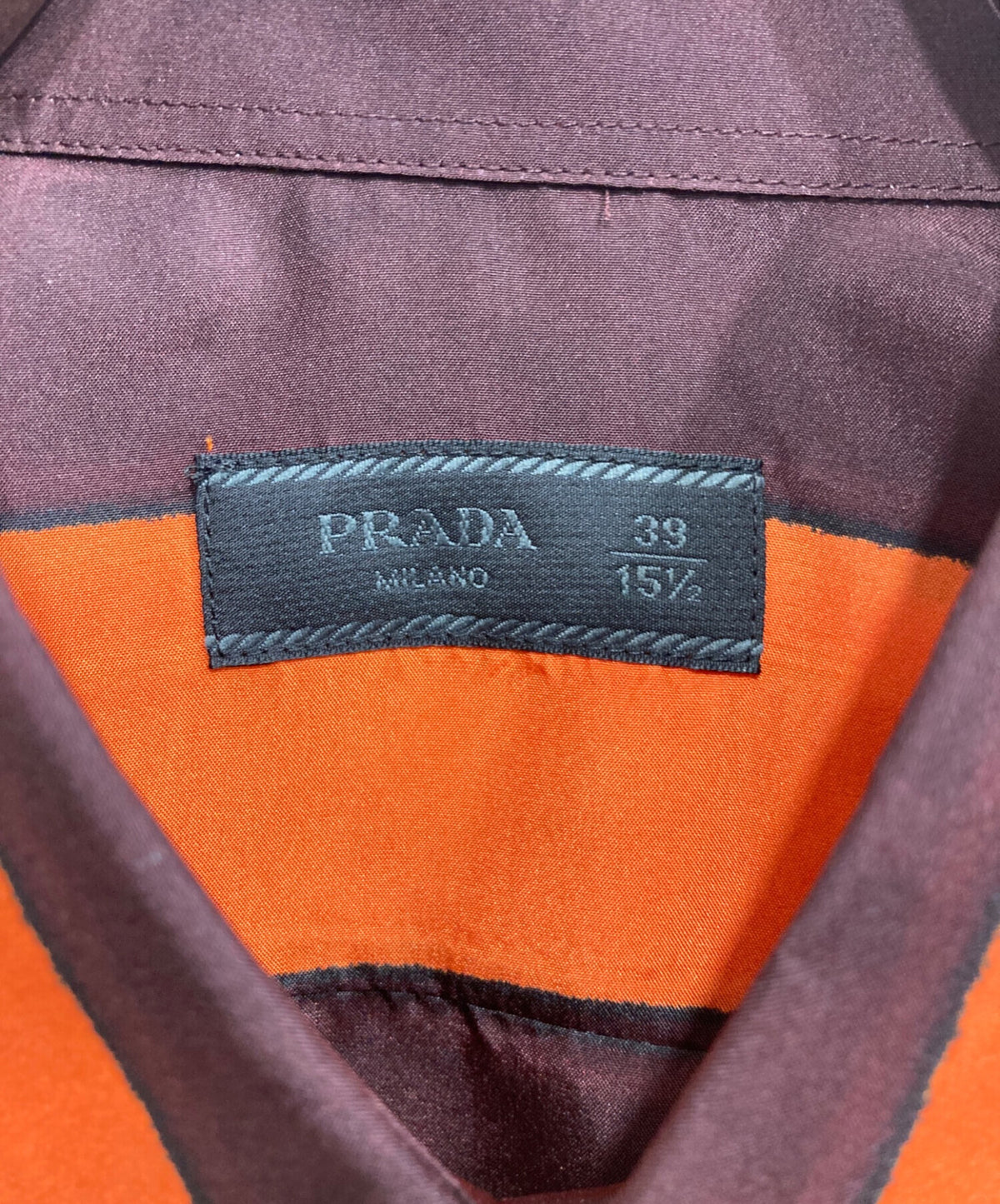 [Pre-owned] PRADA Silk-Bordered Shirt UCN425