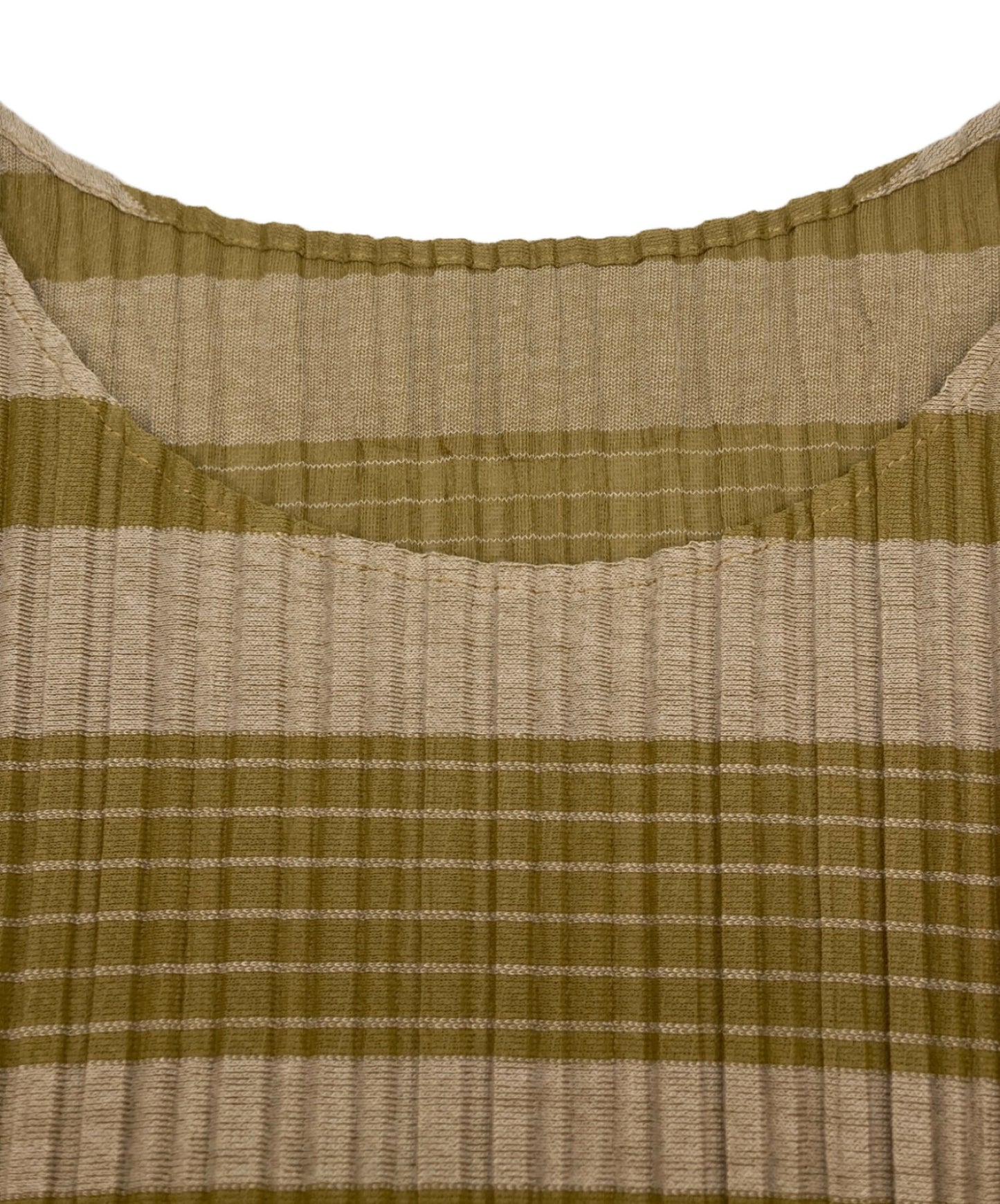 [Pre-owned] PLEATS PLEASE Power Shoulder Pleated Dress