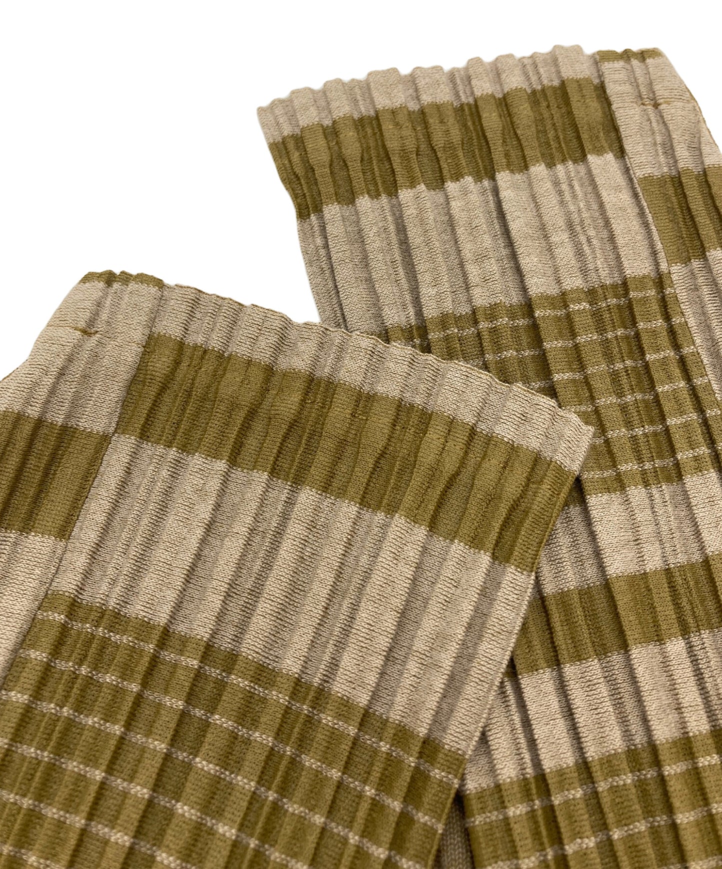 [Pre-owned] PLEATS PLEASE Power Shoulder Pleated Dress