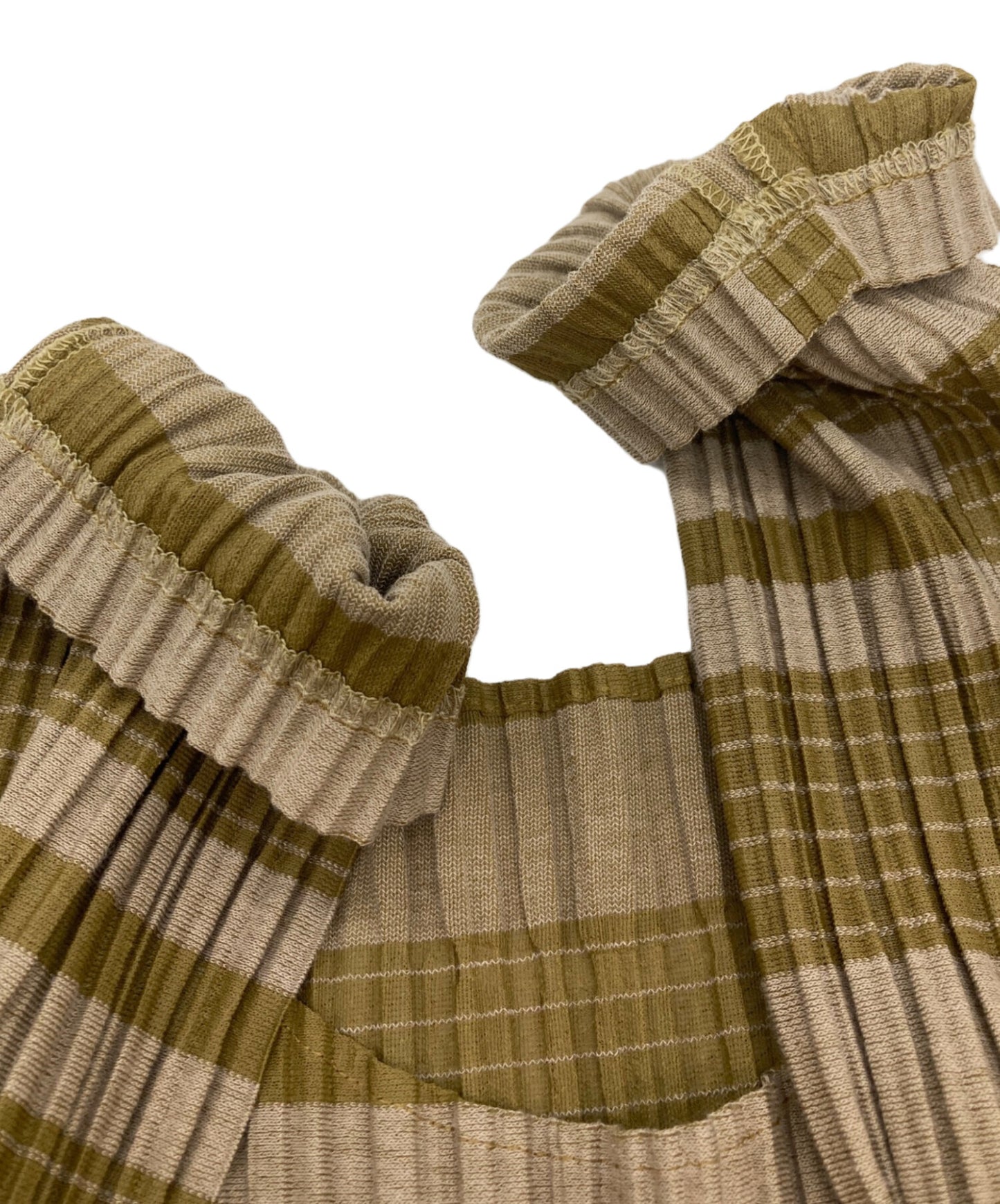 [Pre-owned] PLEATS PLEASE Power Shoulder Pleated Dress