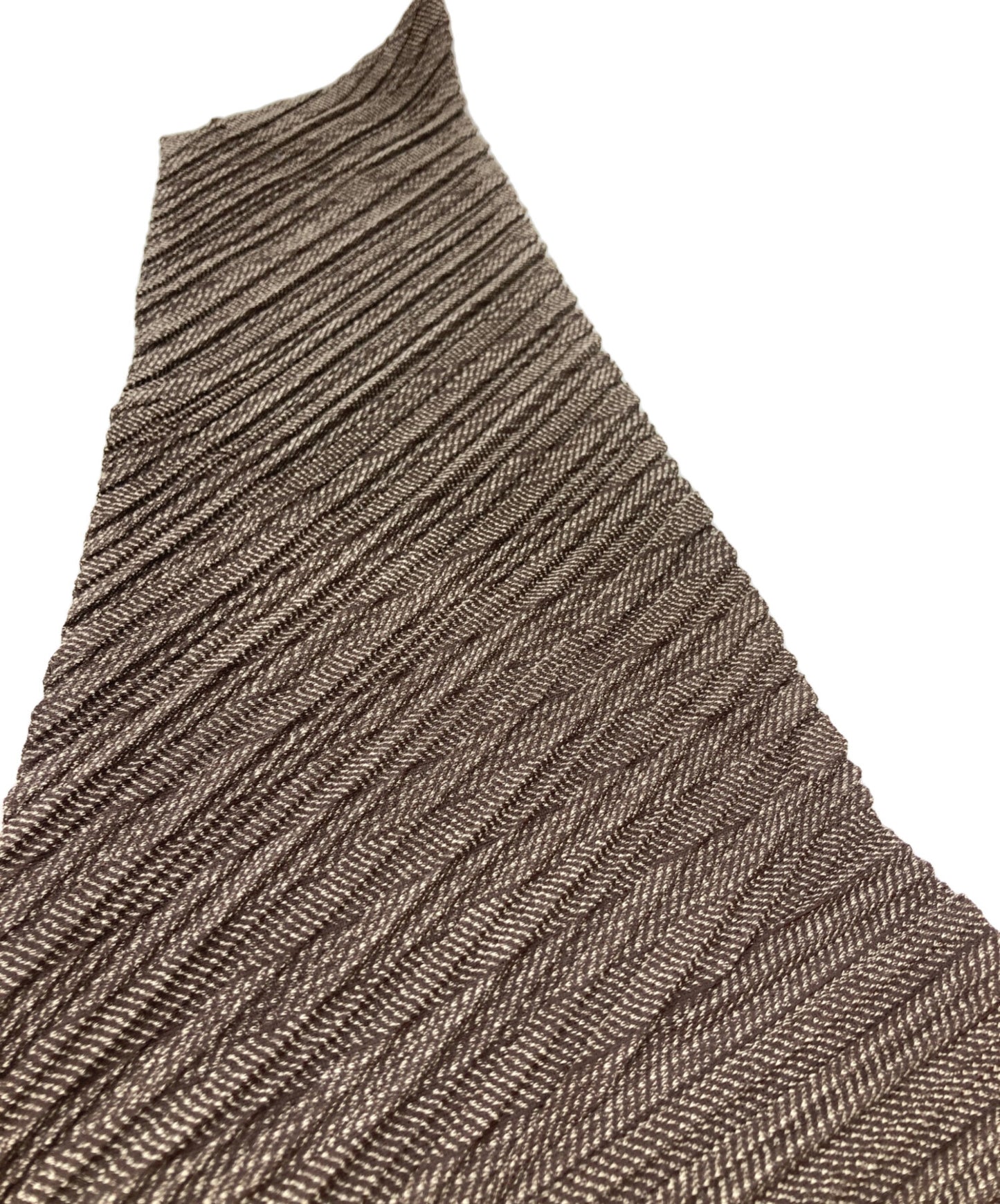 [Pre-owned] PLEATS PLEASE Micro Bird's Eye High Neck Dress