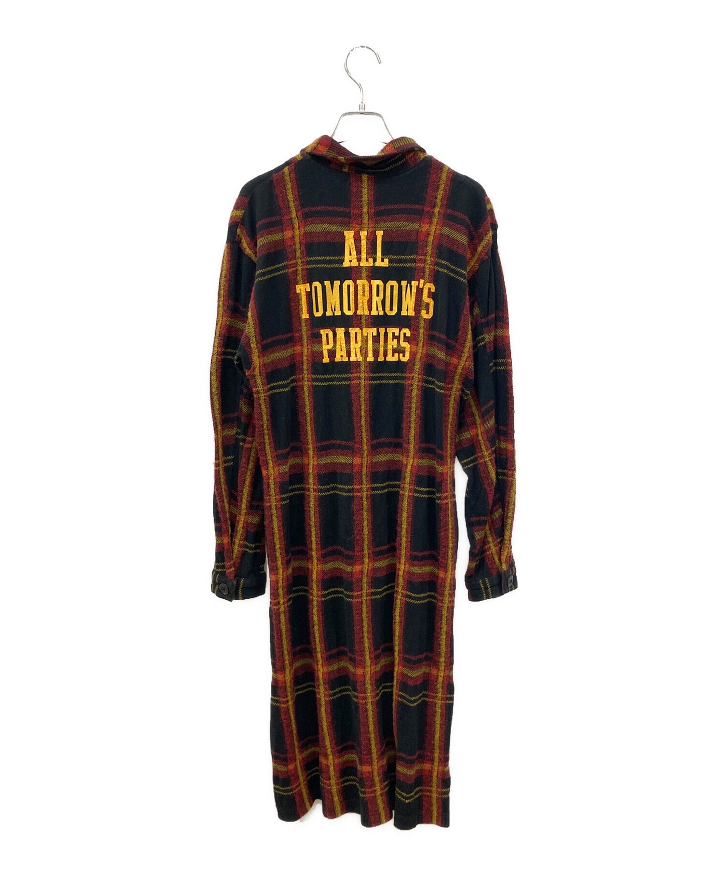 [Pre-owned] Hysteric Glamour Check Shirt Dress 0163CD02