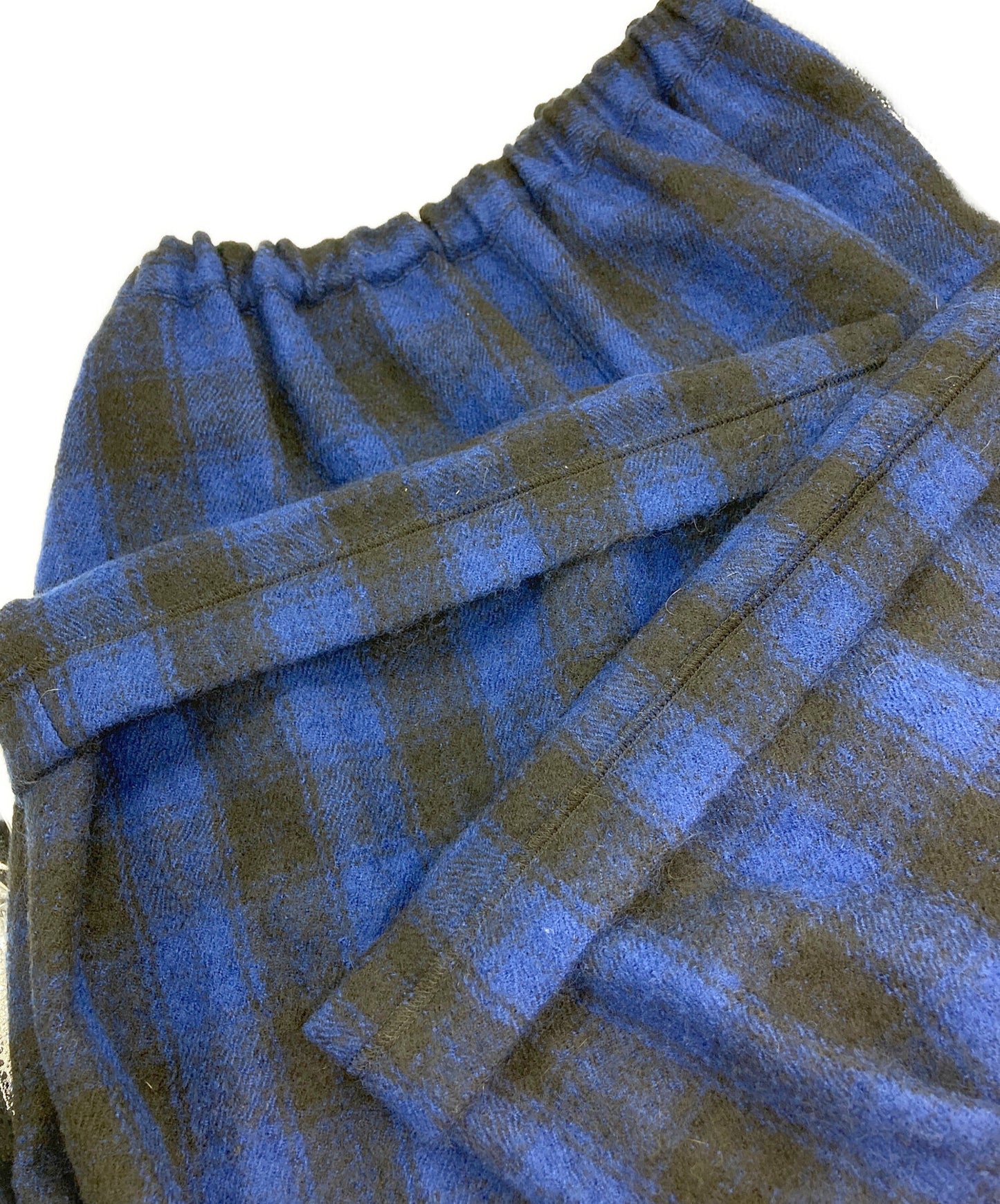 [Pre-owned] TAO COMME des GARCONS Wool-collared tartan plaid pants TJ-P018