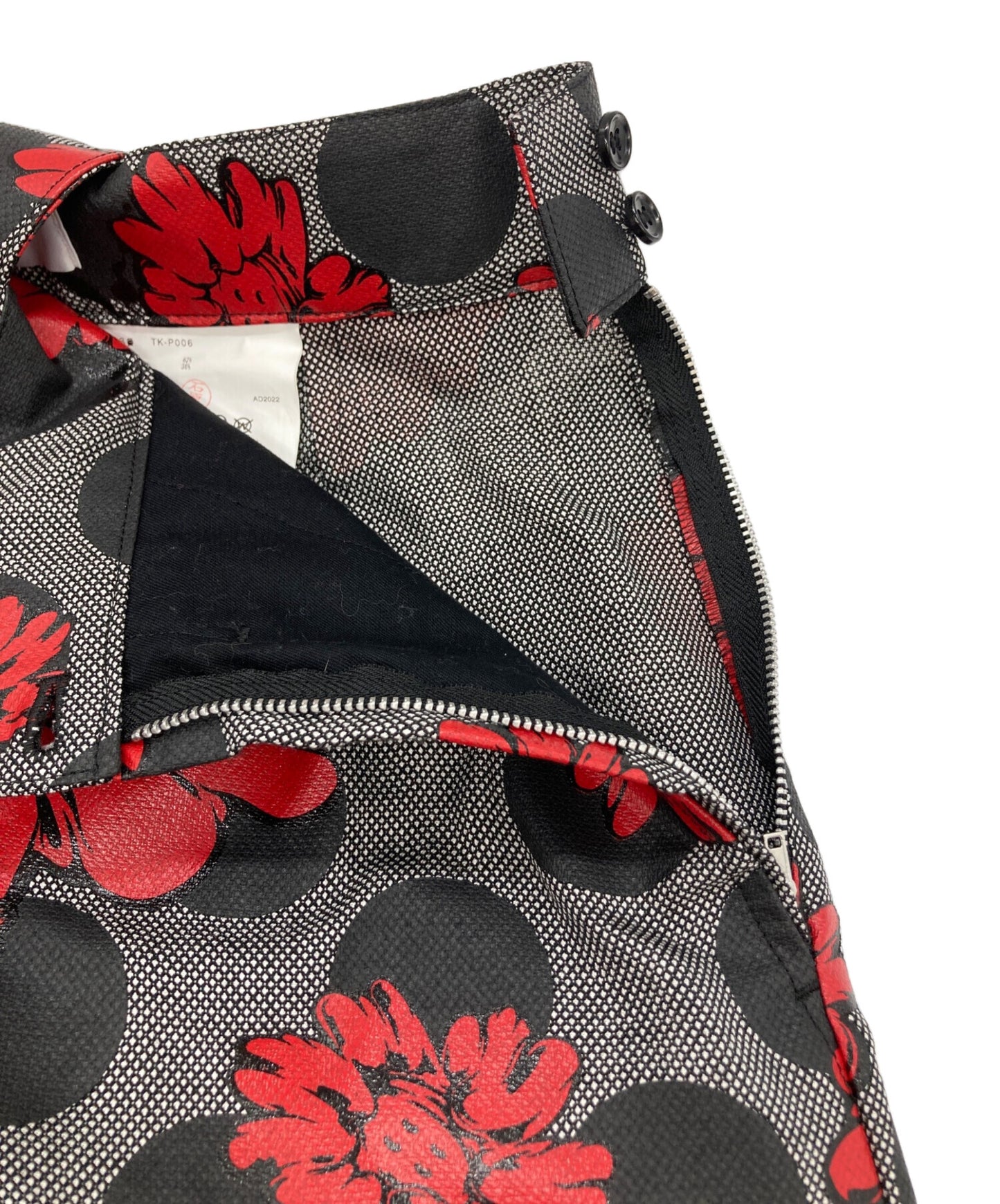 [Pre-owned] TAO COMME des GARCONS Suspender Flower Print Pants TK-P006