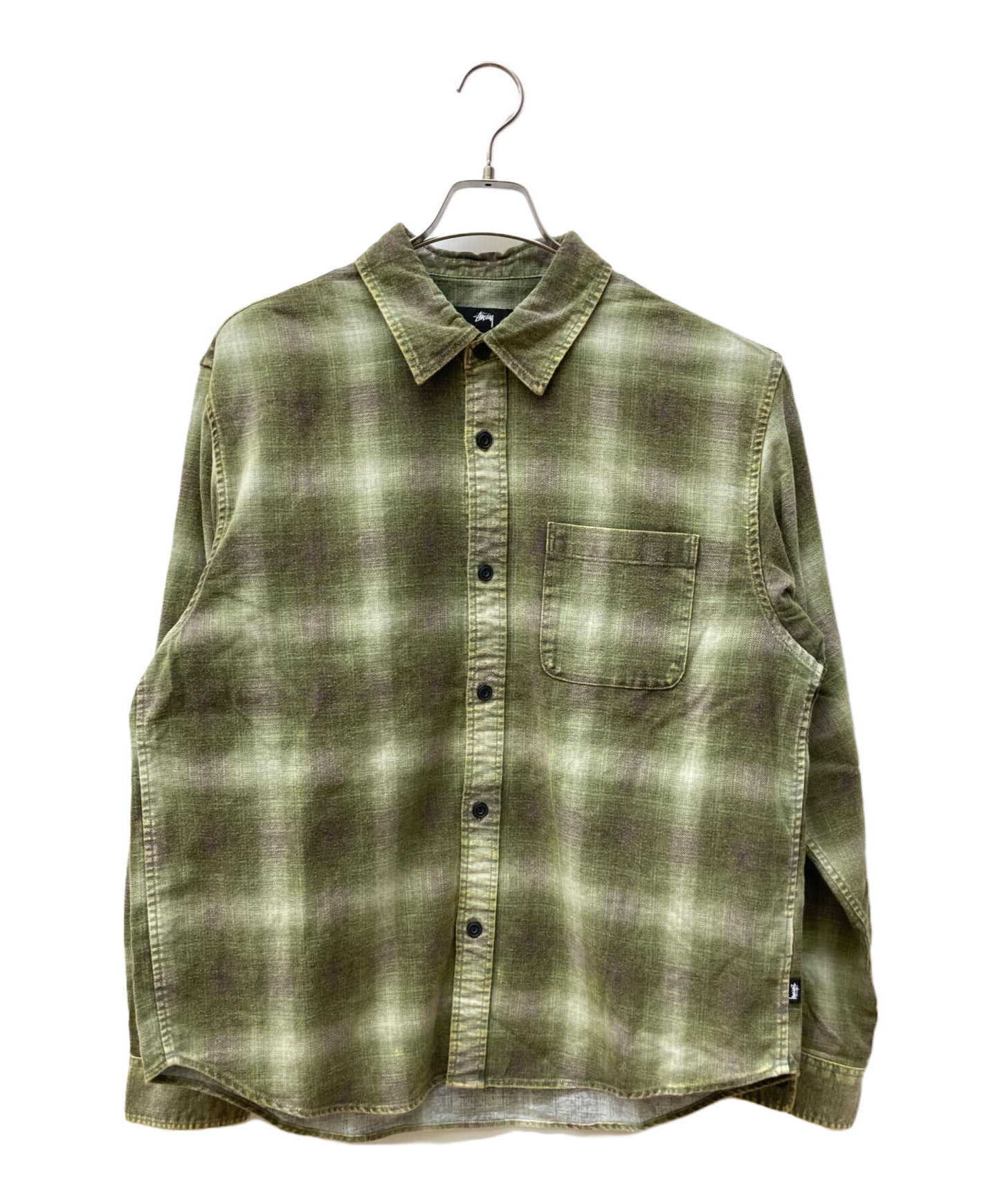 [Pre-owned] stussy ROCCO FLANNEL PLAID SHIRT/Checked Flannel Shirt