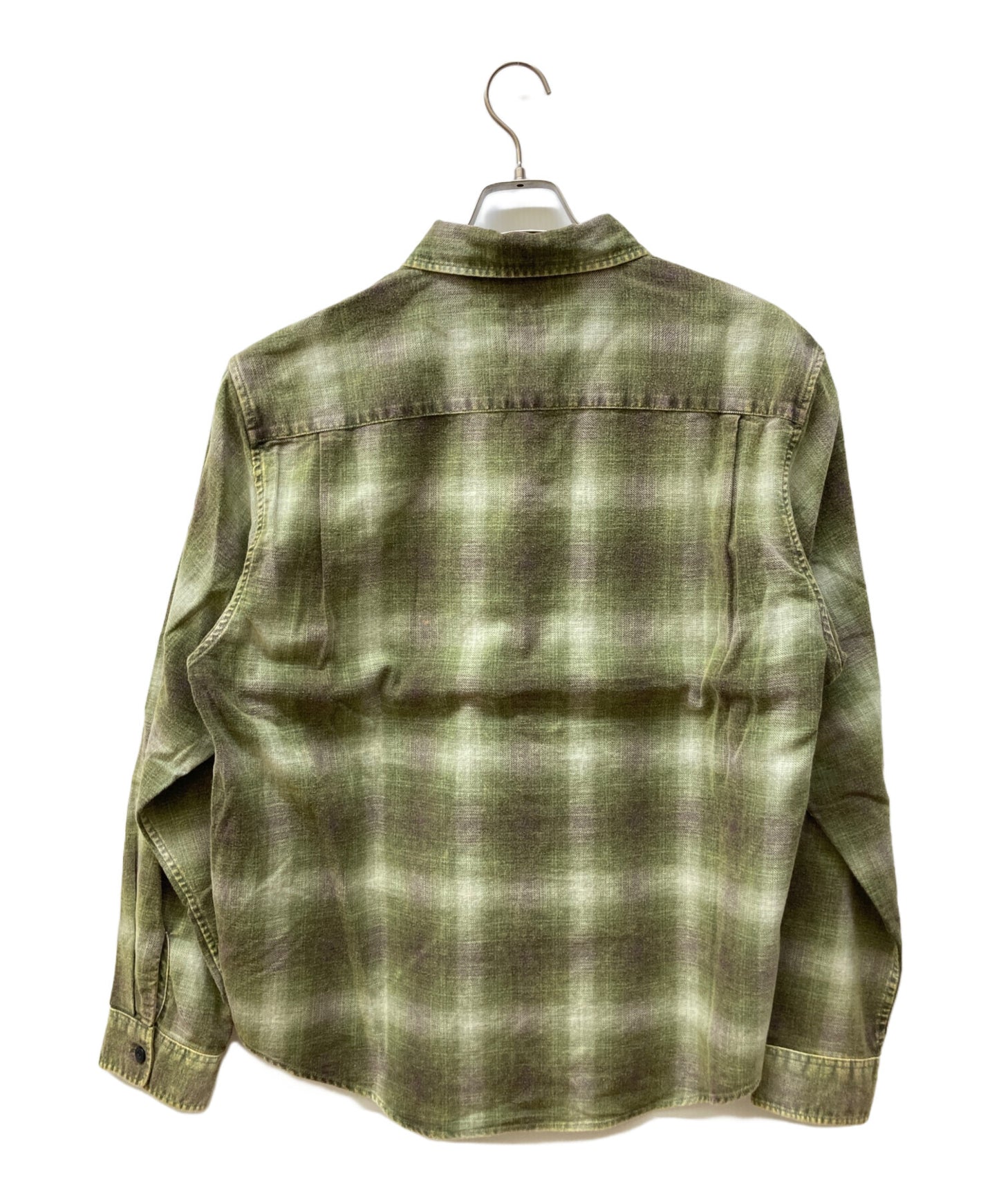 [Pre-owned] stussy ROCCO FLANNEL PLAID SHIRT/Checked Flannel Shirt